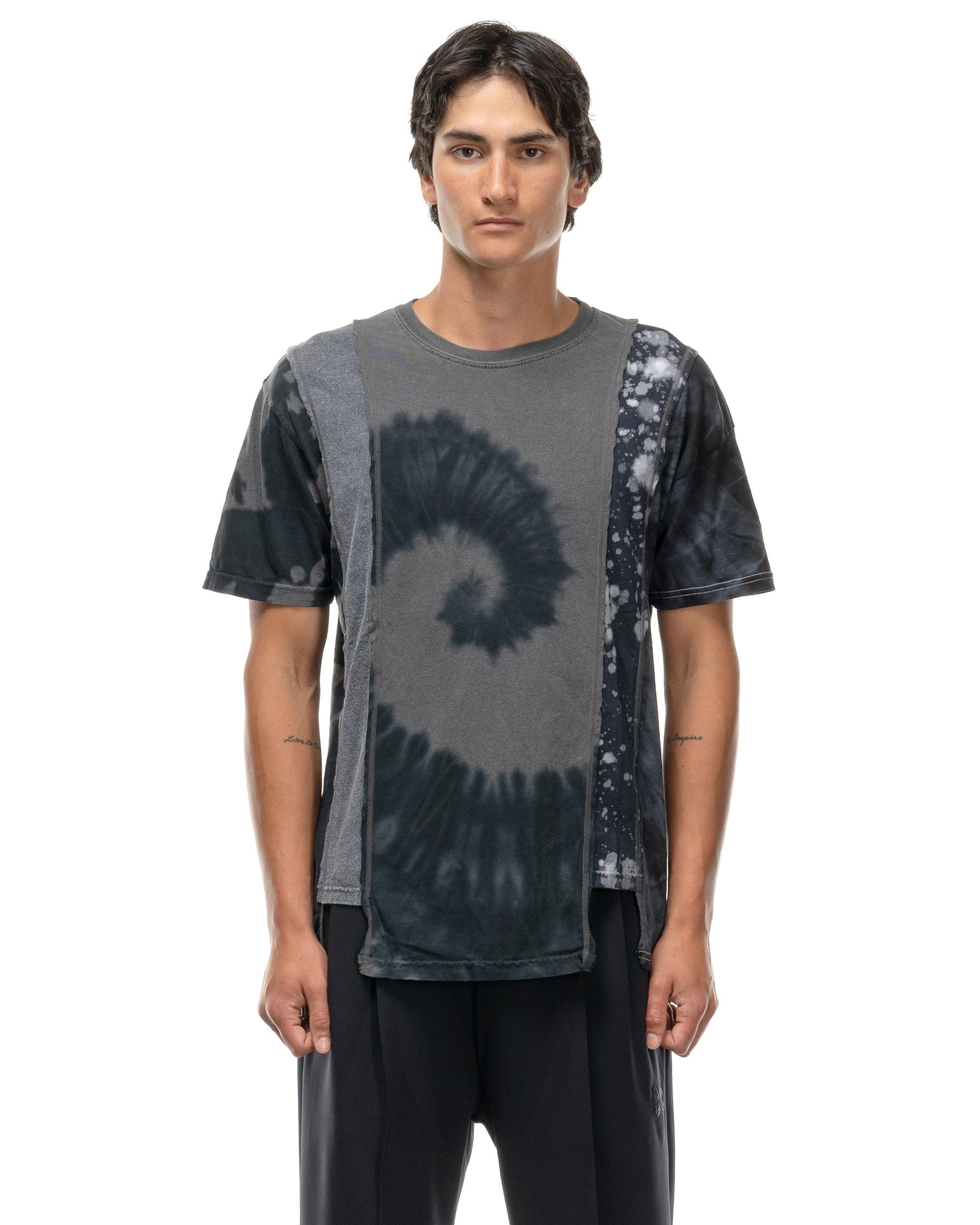 5 CUTS S/S TEE - B&W MISHMASH ASSORTED - 3
