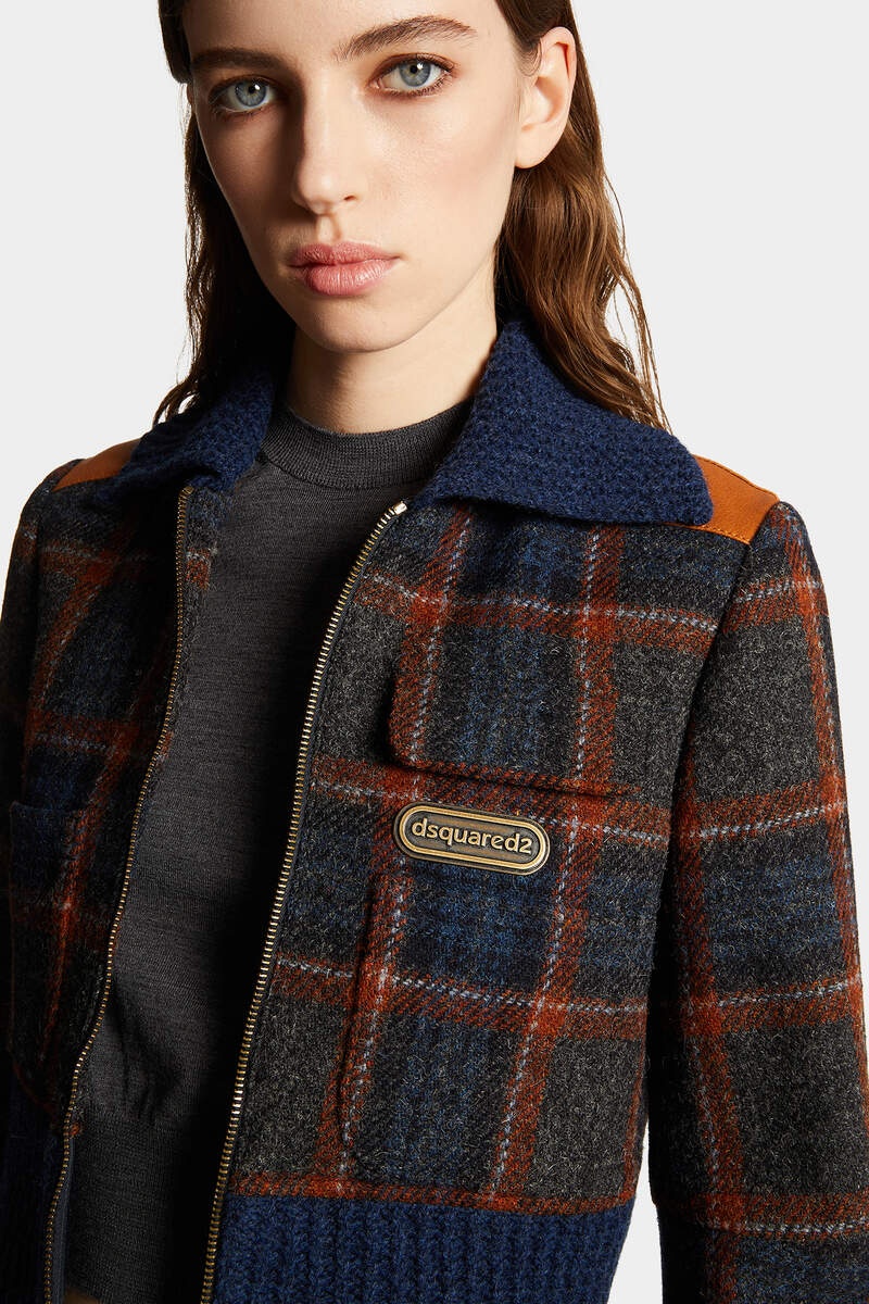 WOOL BOMBER JACKET - 5