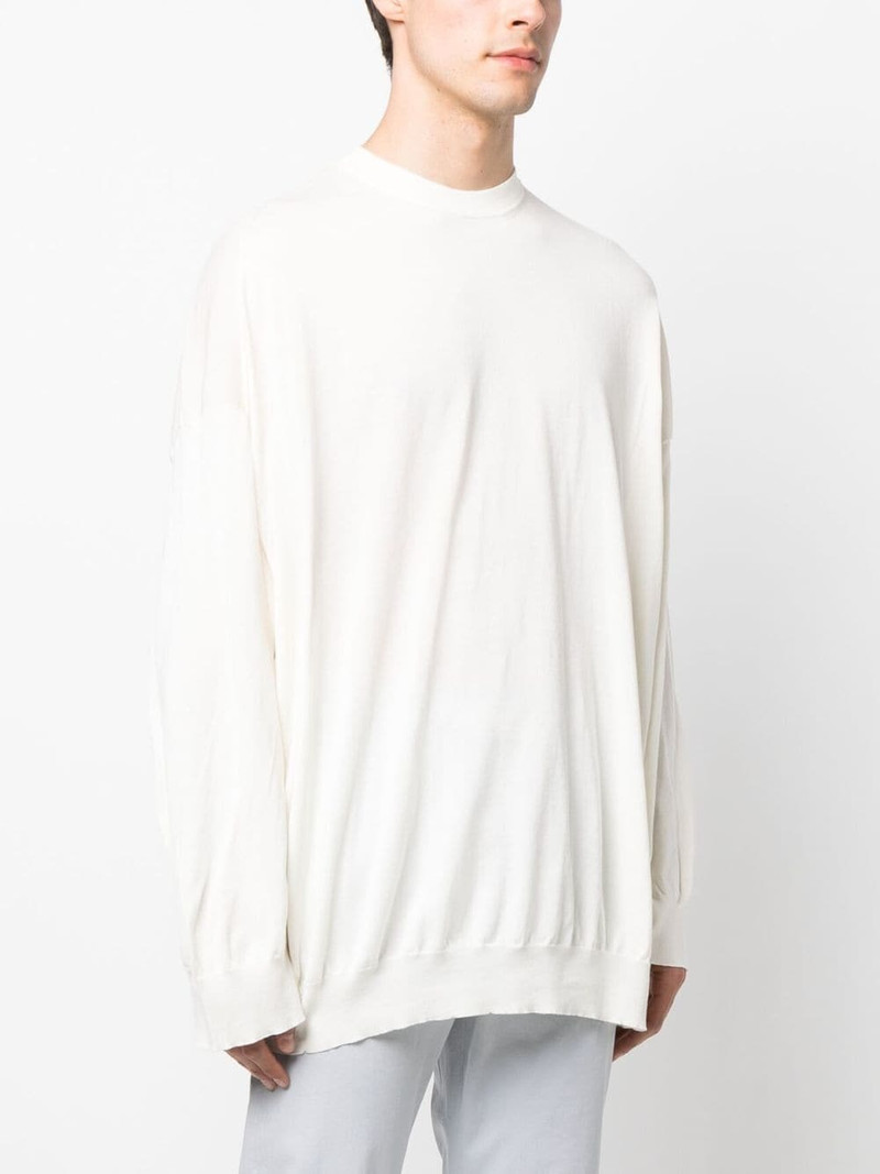 drop-shoulder crew-neck sweatshirt 3