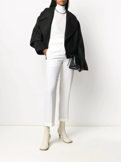 Haider Ackermann oversized cropped jacket outlook