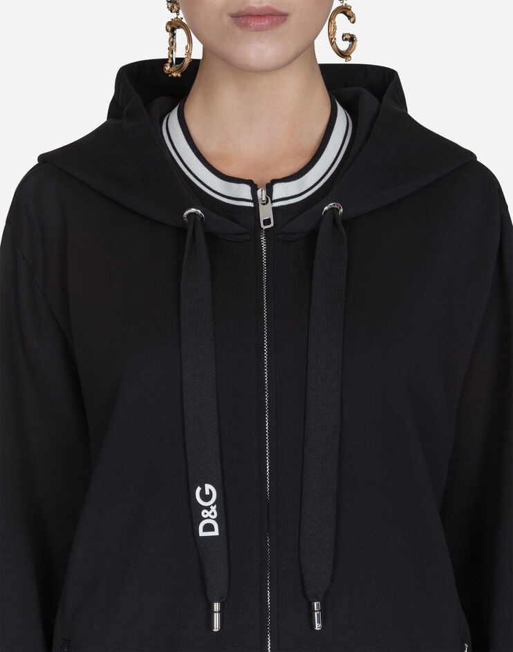 Cotton sweatshirt with hood - 4