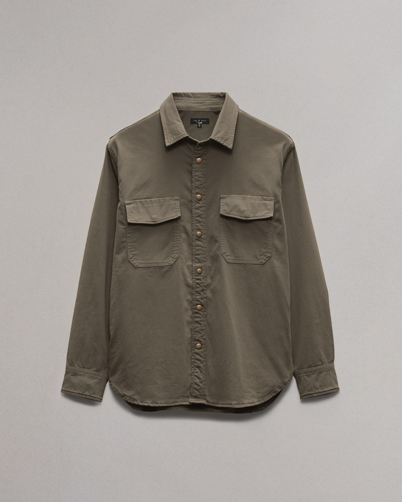 Sateen CPO Shirt Jacket 1