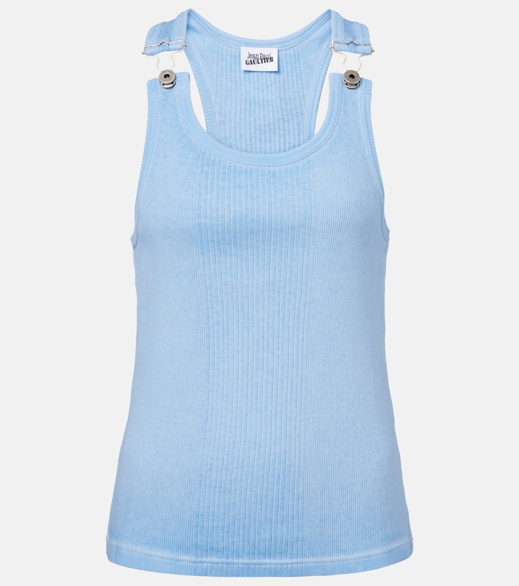 The Straps cotton tank top - 1
