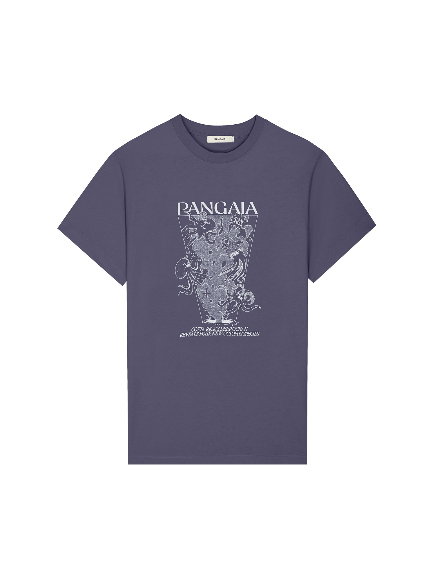 Mens New Octopus Hope T-Shirt - Slate Blue - 1