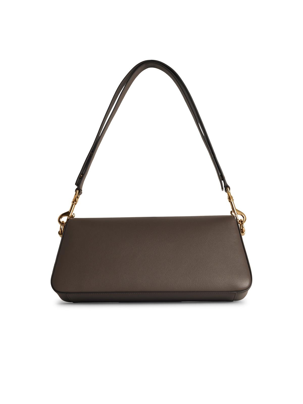 Lanvin 'Sequence' Brown Leather Crossbody Bag Woman - 3