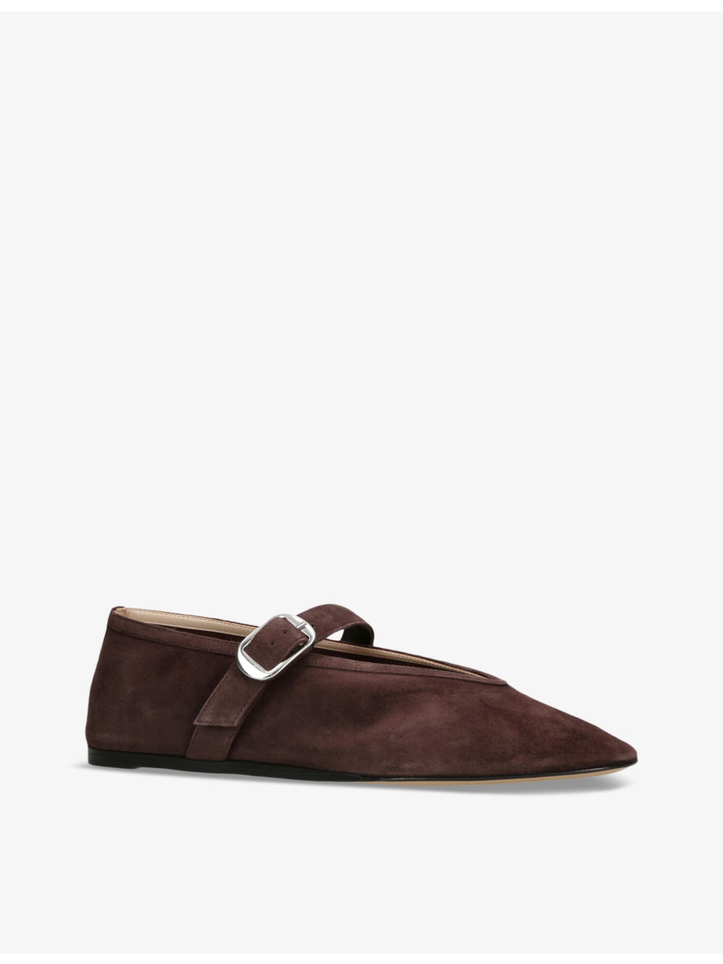 Stella pointed-vamp suede flats - 3