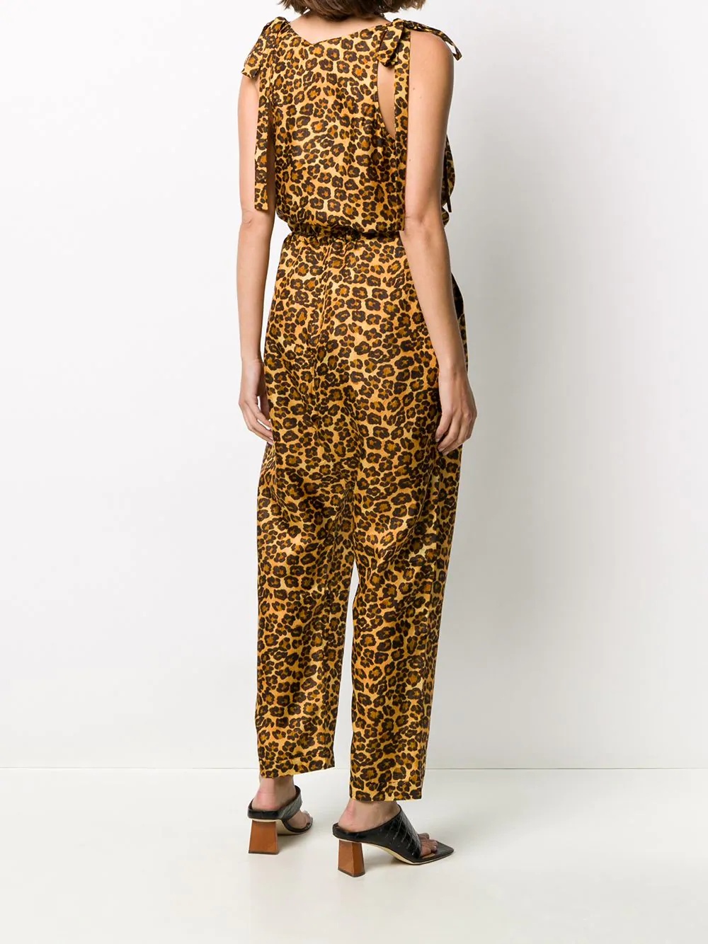 Amelie leopard print jumpsuit - 4