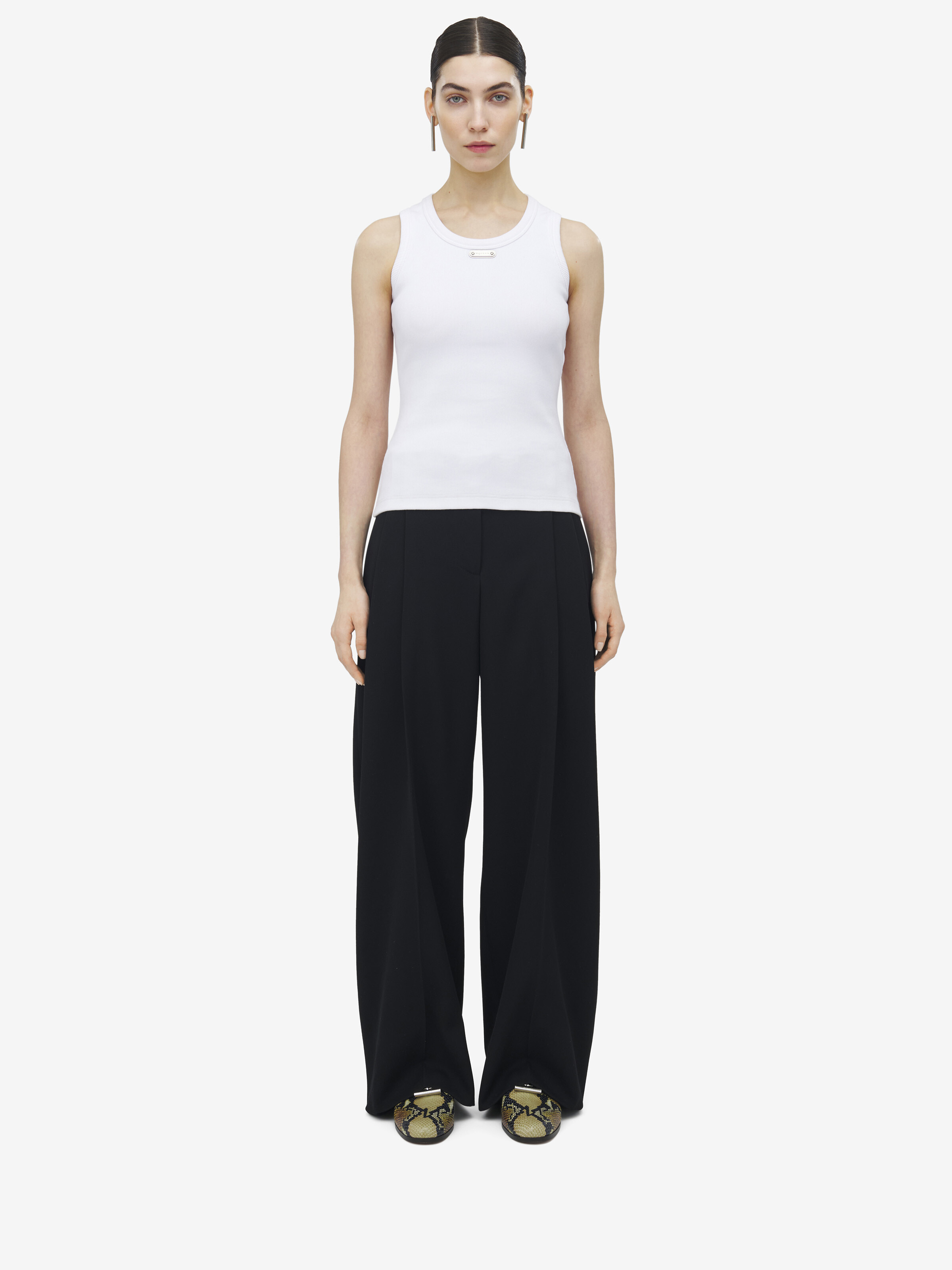McQueen Placket Tank Top - 3