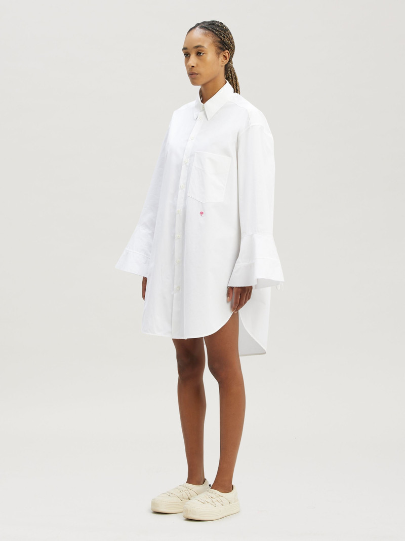 Wide Cuff Shirt Dress 4