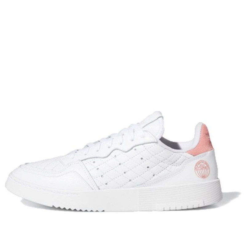 (WMNS) adidas Supercourt '화이트 글로로우 핑크'EF5925 - 1