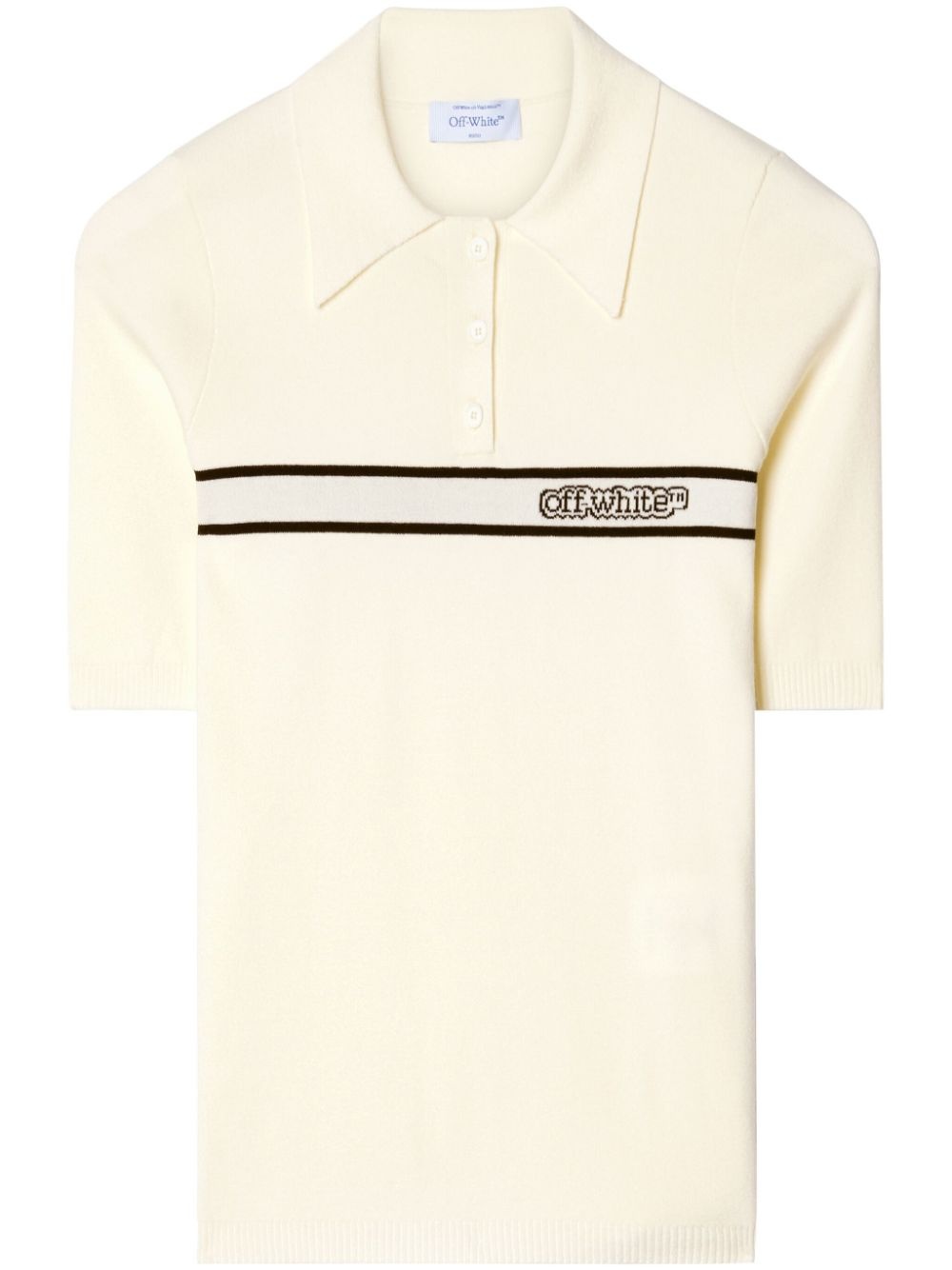short-sleeved polo shirt - 1