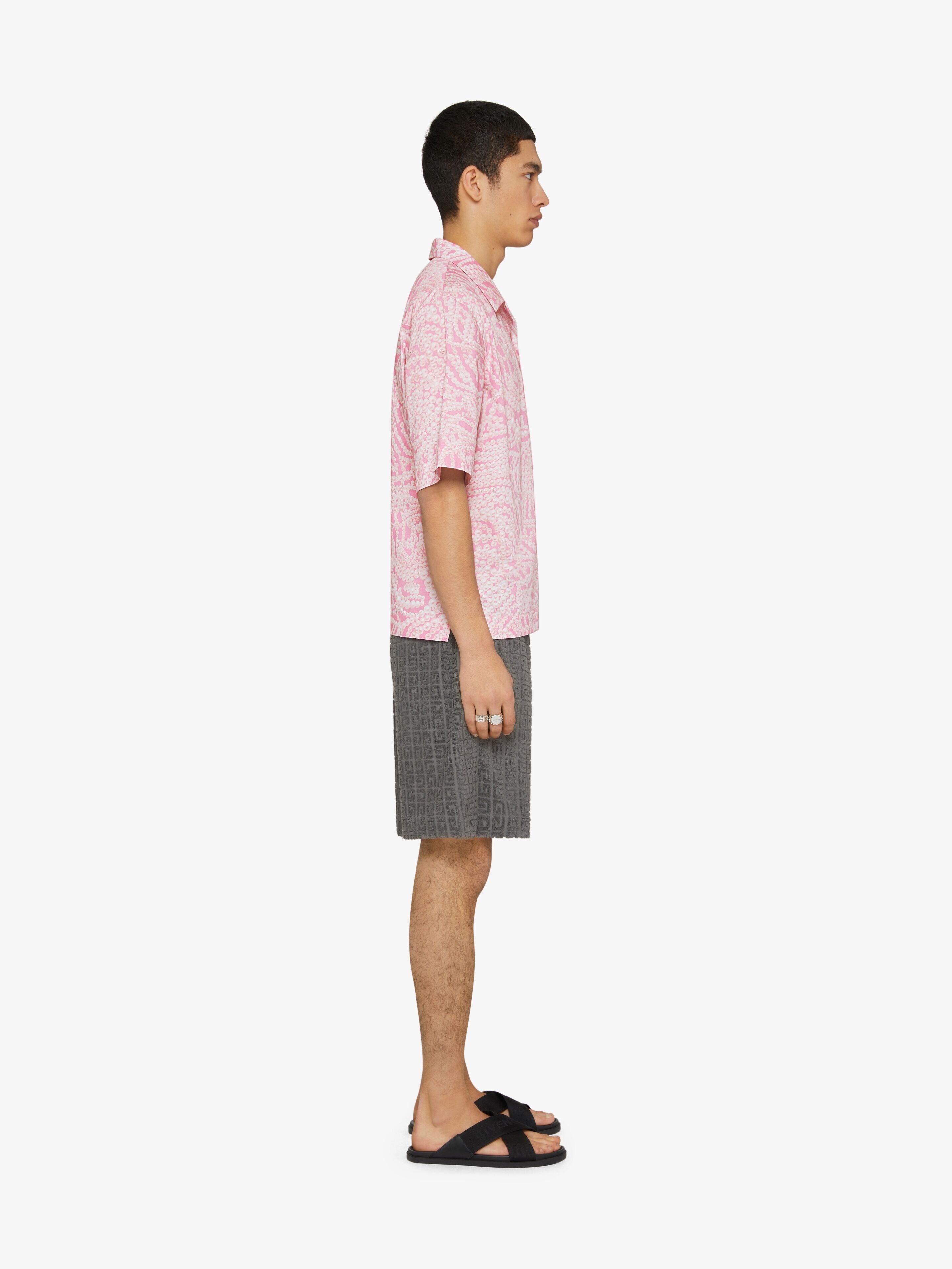 HAWAIIAN SHIRT IN PRINTED POPLIN - 3