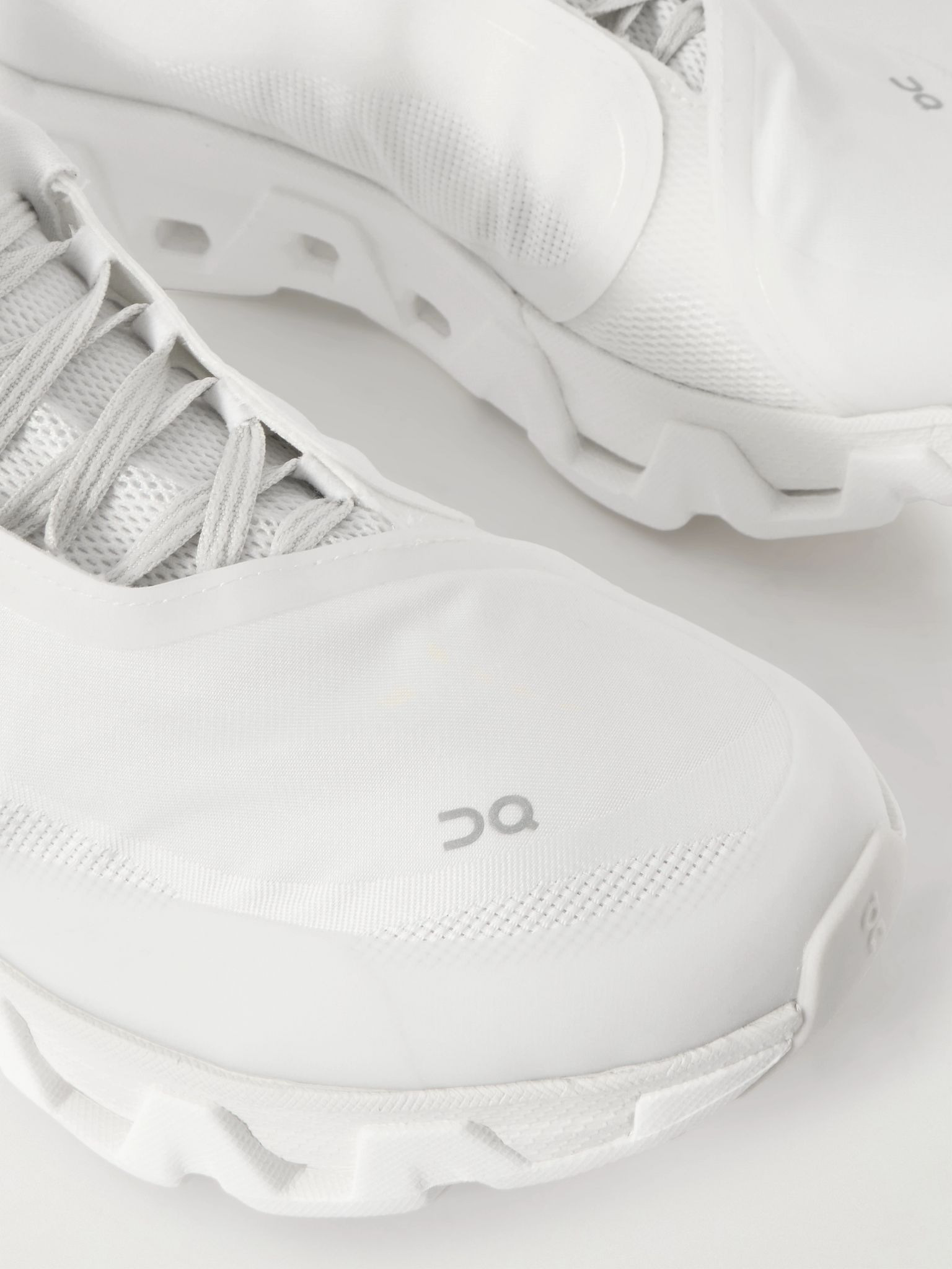 + POST ARCHIVE FACTION Cloudmonster Hyper Rubber-Trimmed Mesh Running Sneakers White - 5