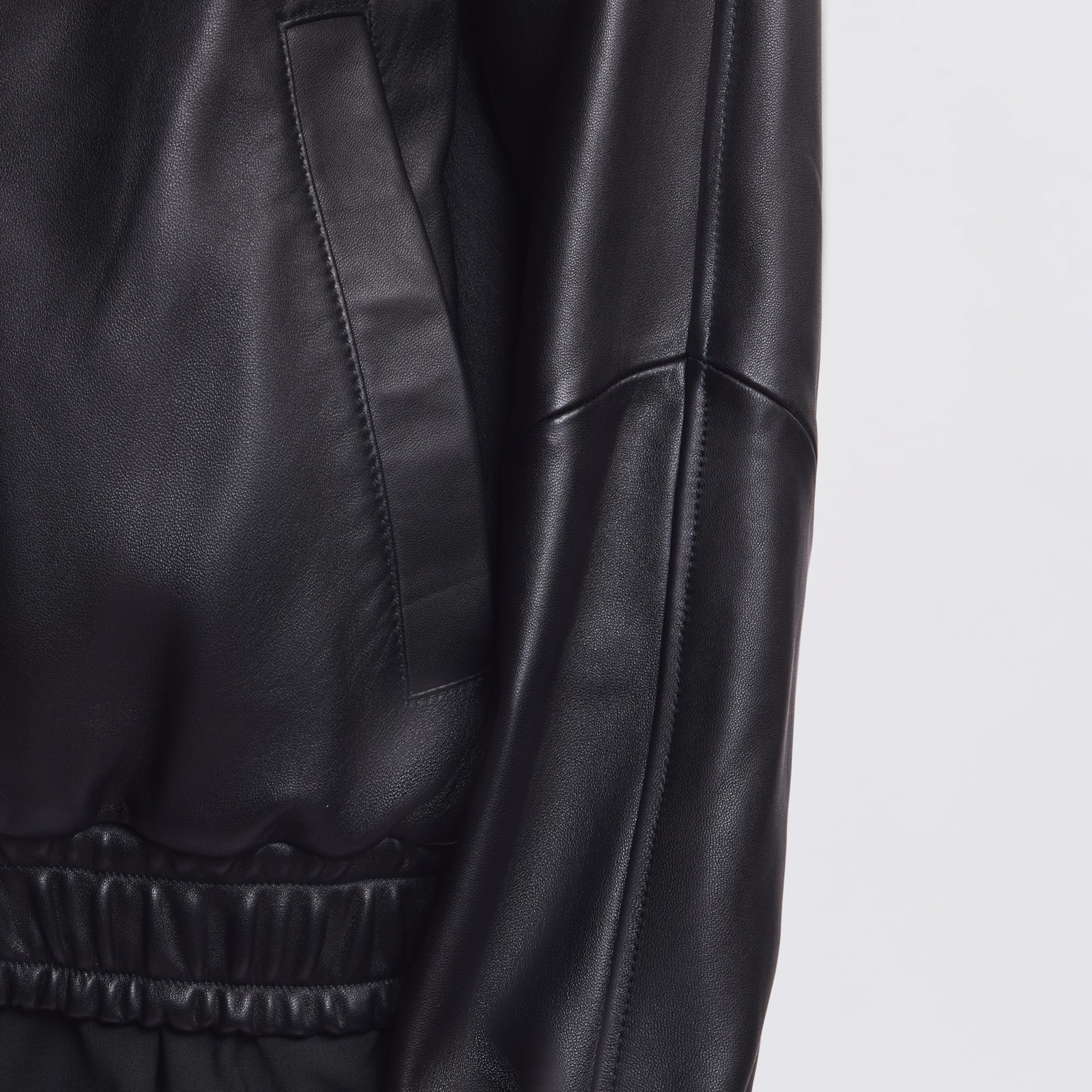 Bomber jacket in nappa leather - 7