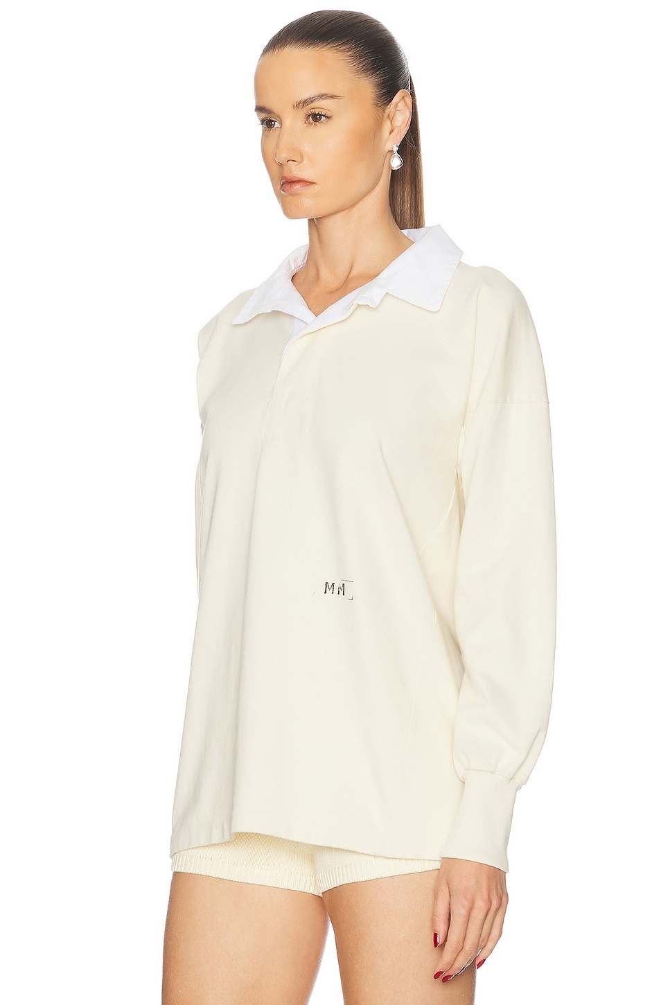 Long Sleeve Polo Top - 2
