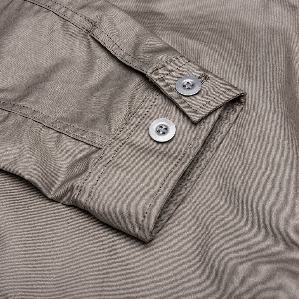 MULTI-POCKET CHORE JACKET - GREY BEIGE - 6