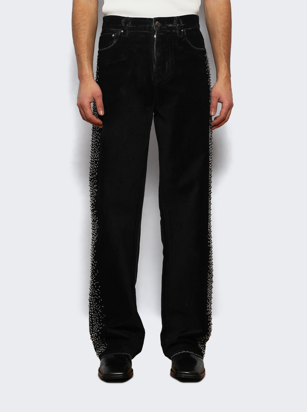 Velvet Baggy Jean Black - 2