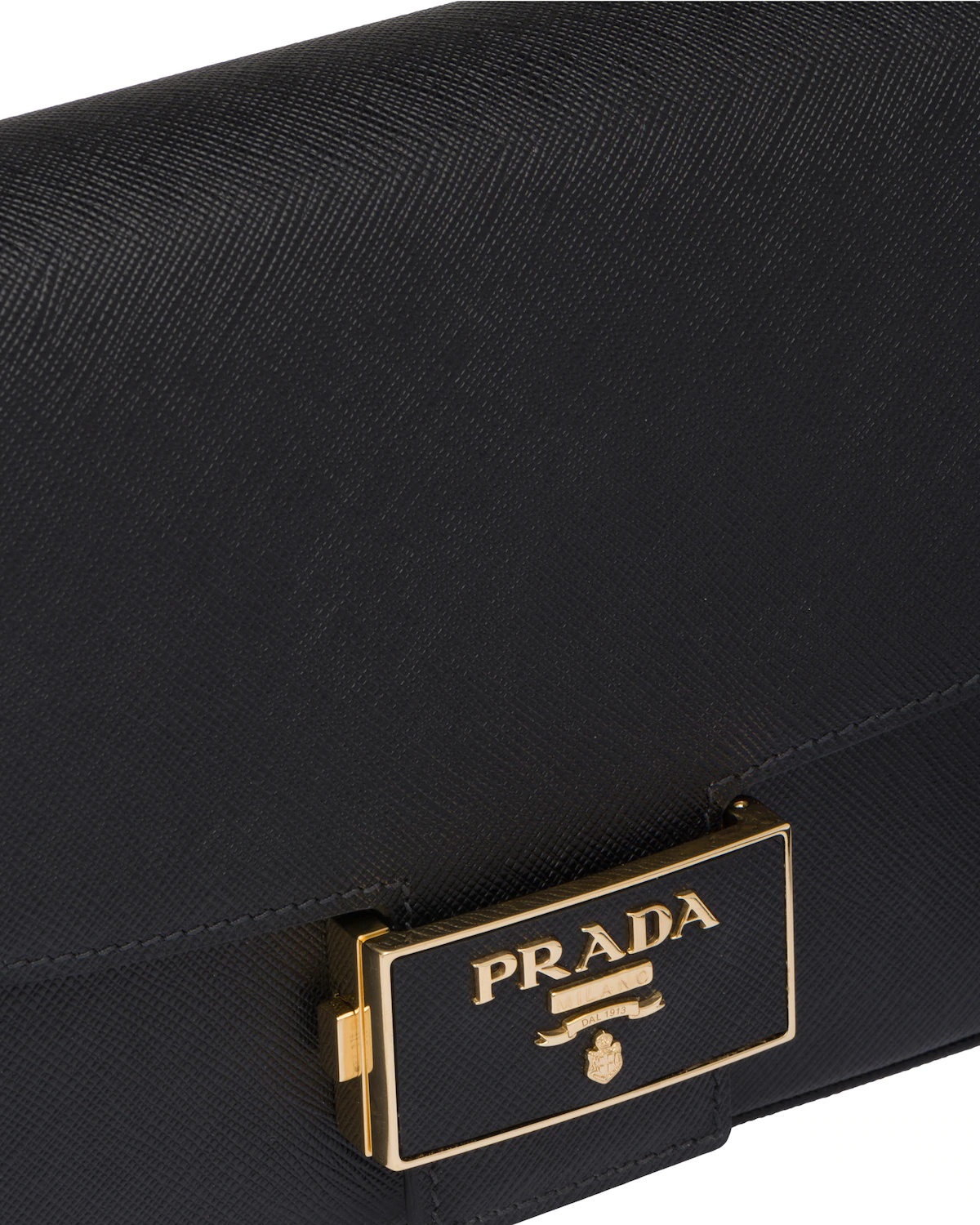 Saffiano Leather Prada Emblème Bag - 6