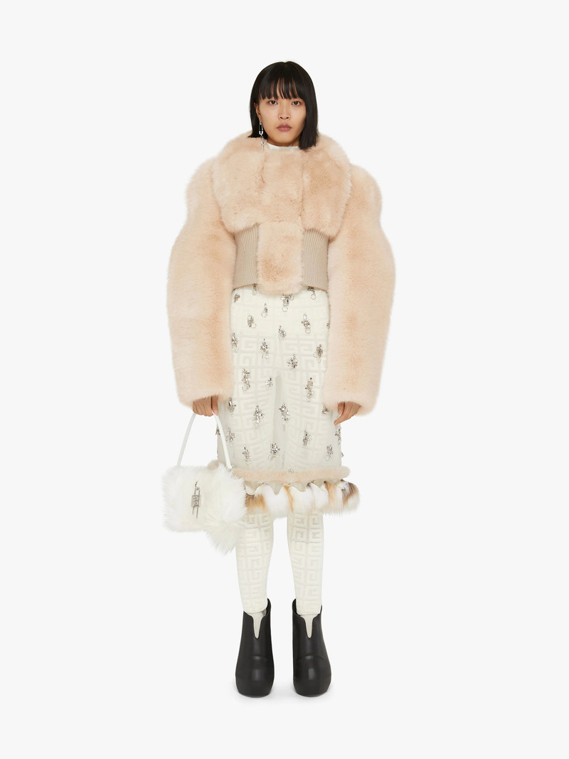 Givenchy SKIRT IN CRYSTALS EMBROIDERED TULLE outlook