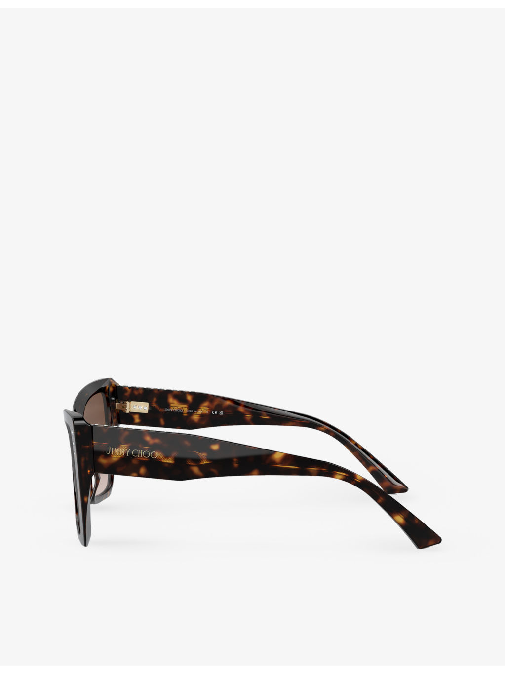 JC5012 square-frame tortoiseshell acetate sunglasses - 3