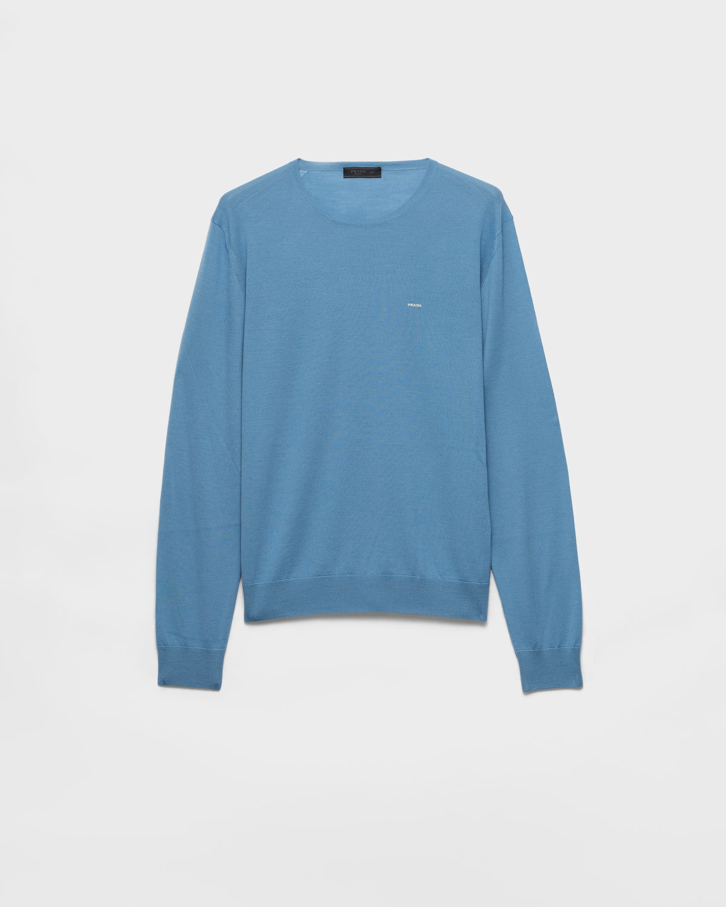 Superfine wool crew-neck sweater - 1