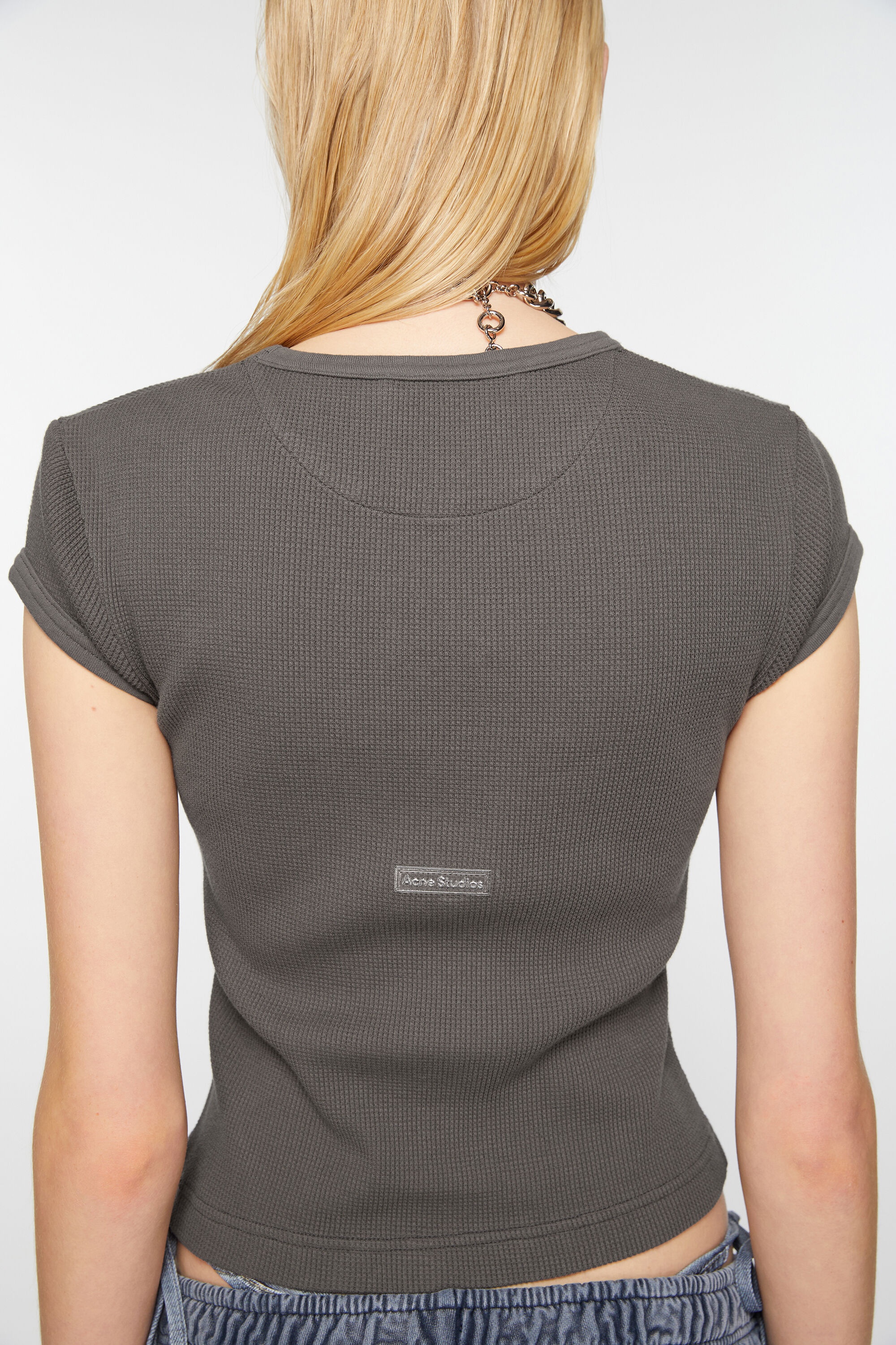 T-shirt - Fitted unisex fit - Faded Grey - 4
