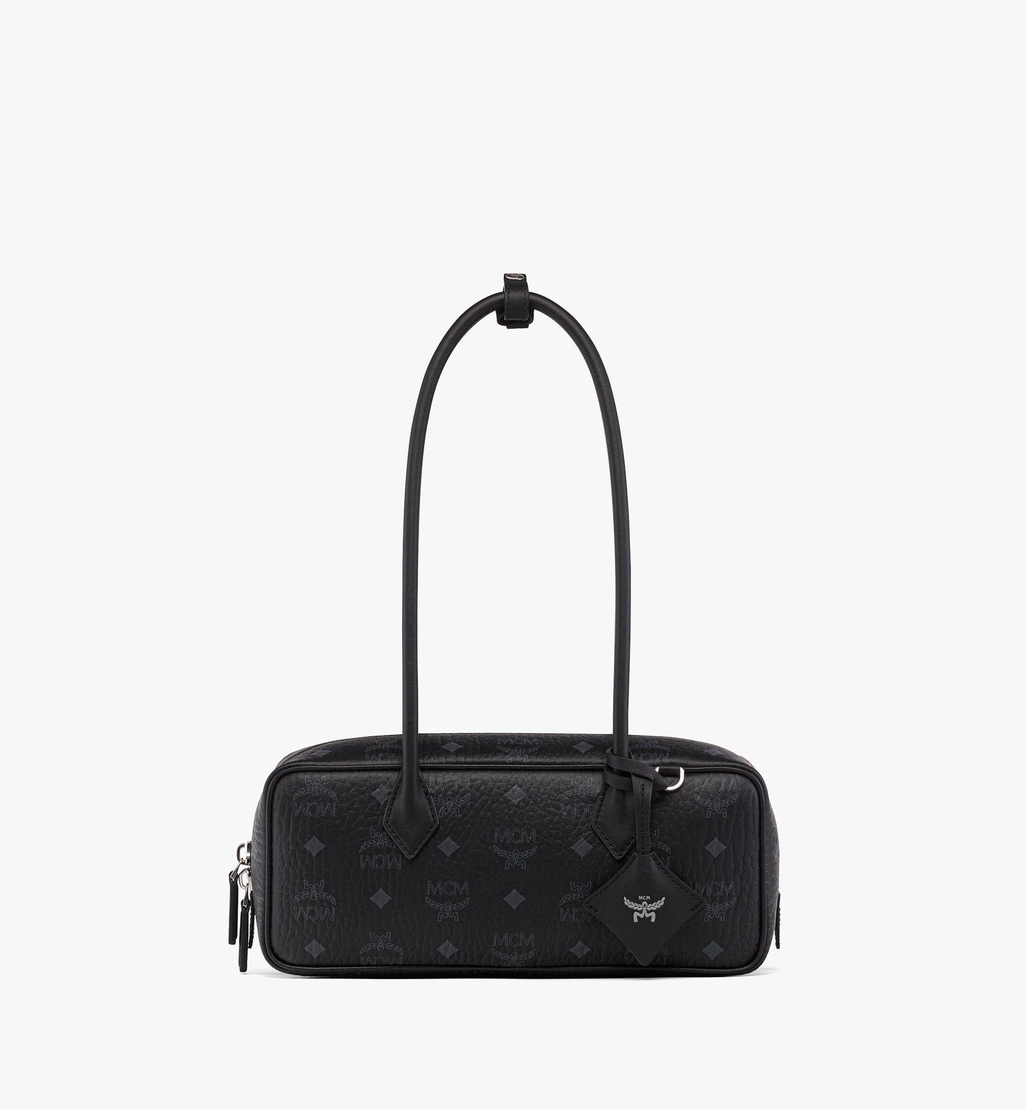 Aren East West Shoulder Bag in Visetos - 1