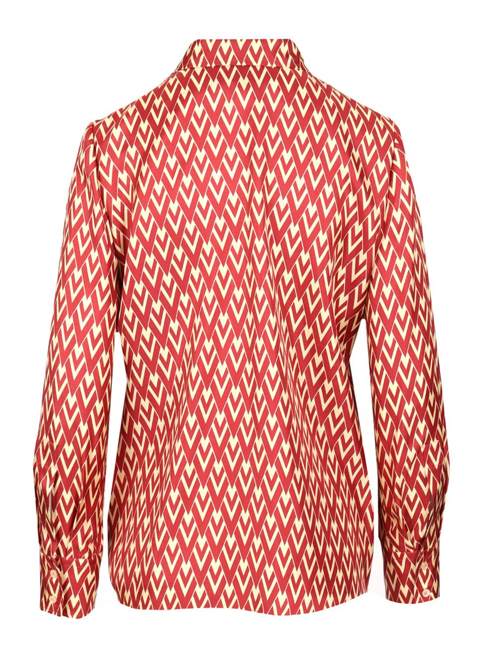 Shirt | Pattern | Twill Toute La V Shirts Rose - 2