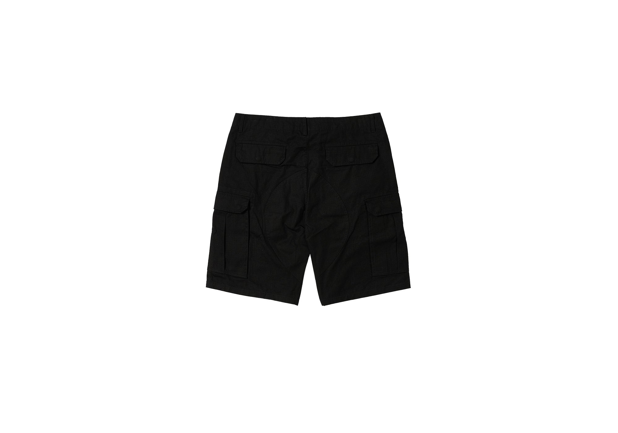 RIPSTOP COTTON CARGO SHORT BLACK - 2