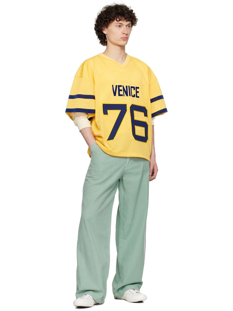 ERL Yellow 'Venice 76' Football Jersey outlook