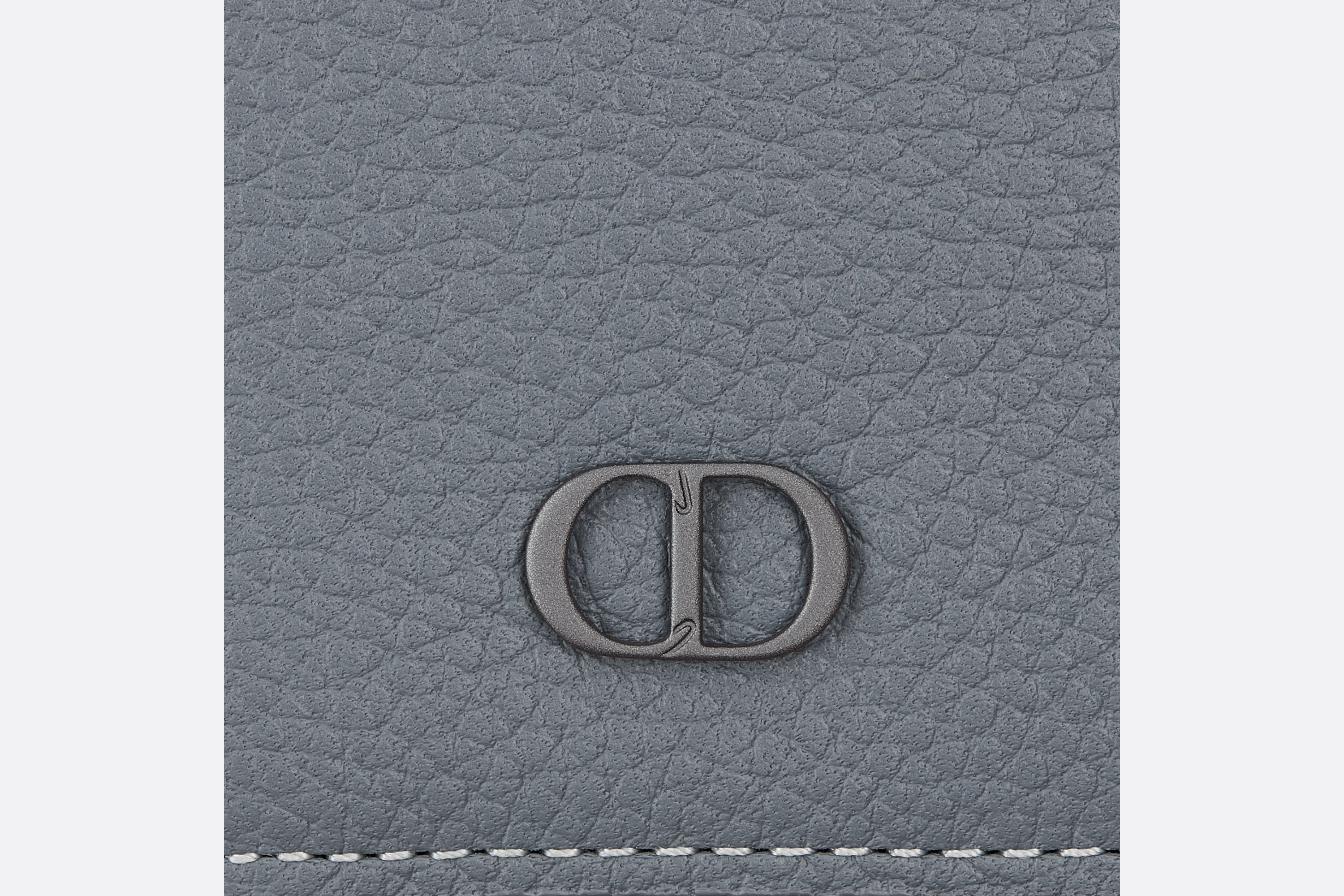 Dior CD Icon Vertical Bifold Card Holder REVERSIBLE