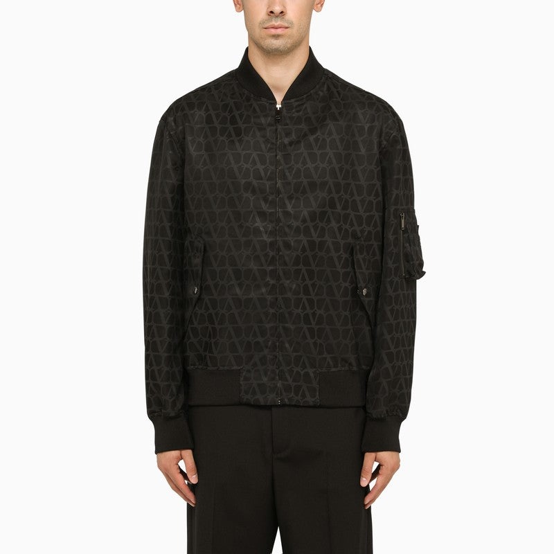 LOUIS VUITTON Embroidered Lightweight Bomber Men - clothing
