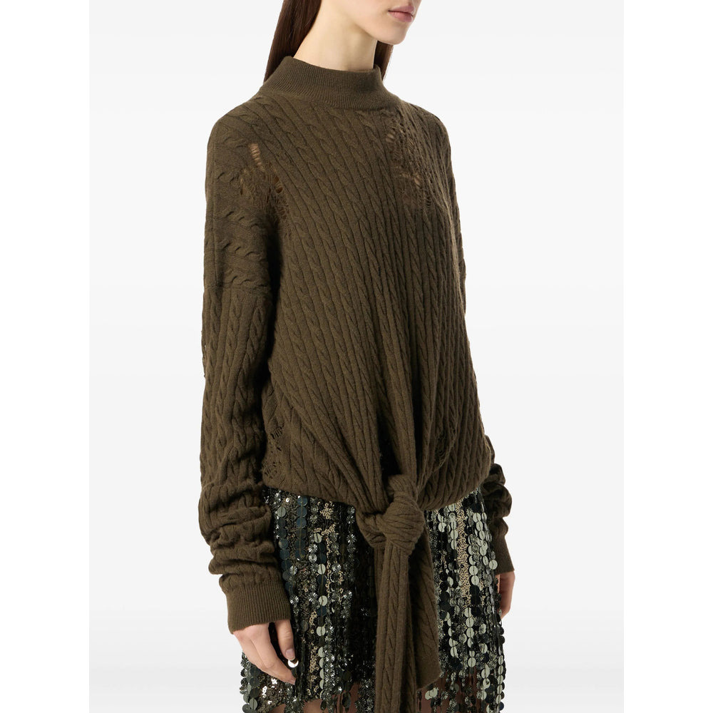 Blumarine Green Knitwear - Jumpers Women - 3