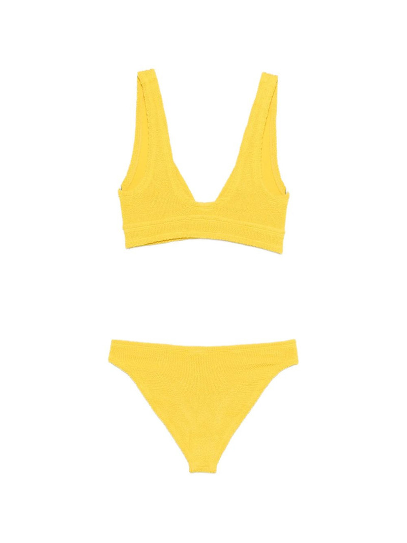 Hunza G Carla crinkled bikini outlook