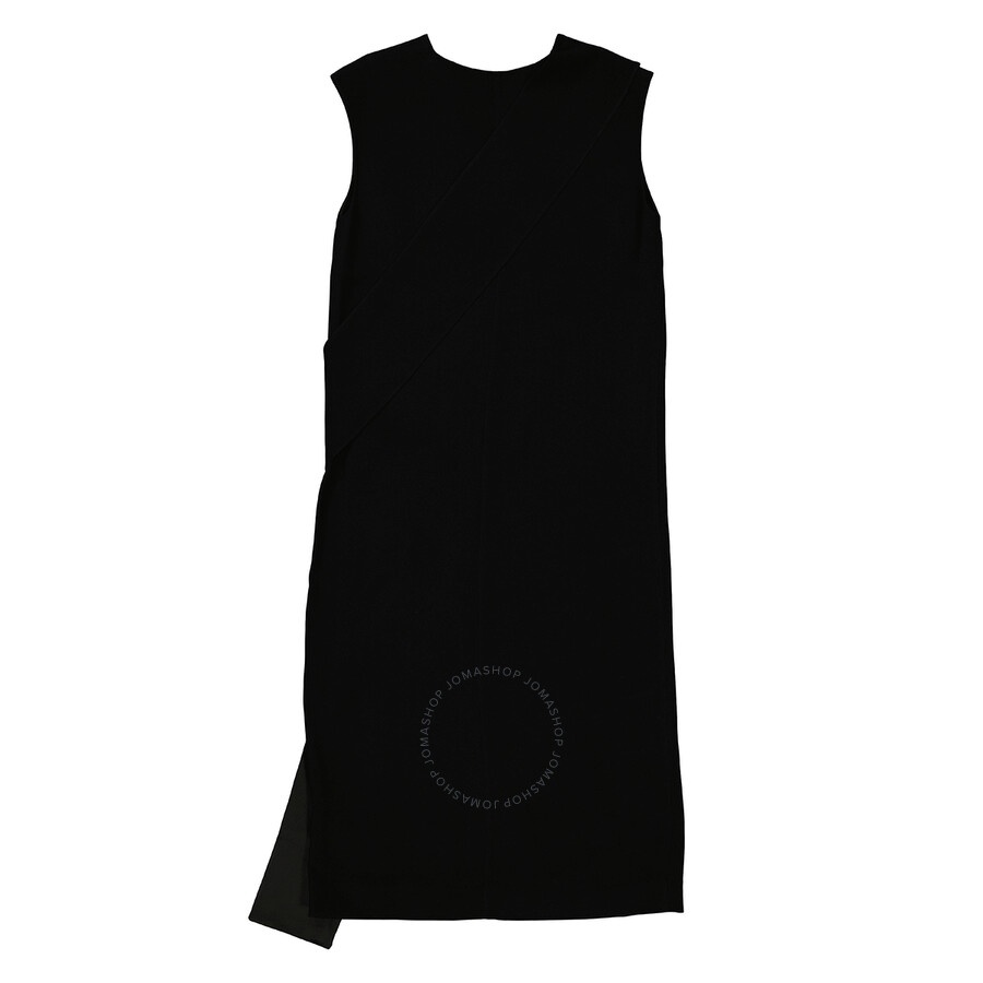 Burberry Ladies Black Sash-Detail Midi Dress - 2