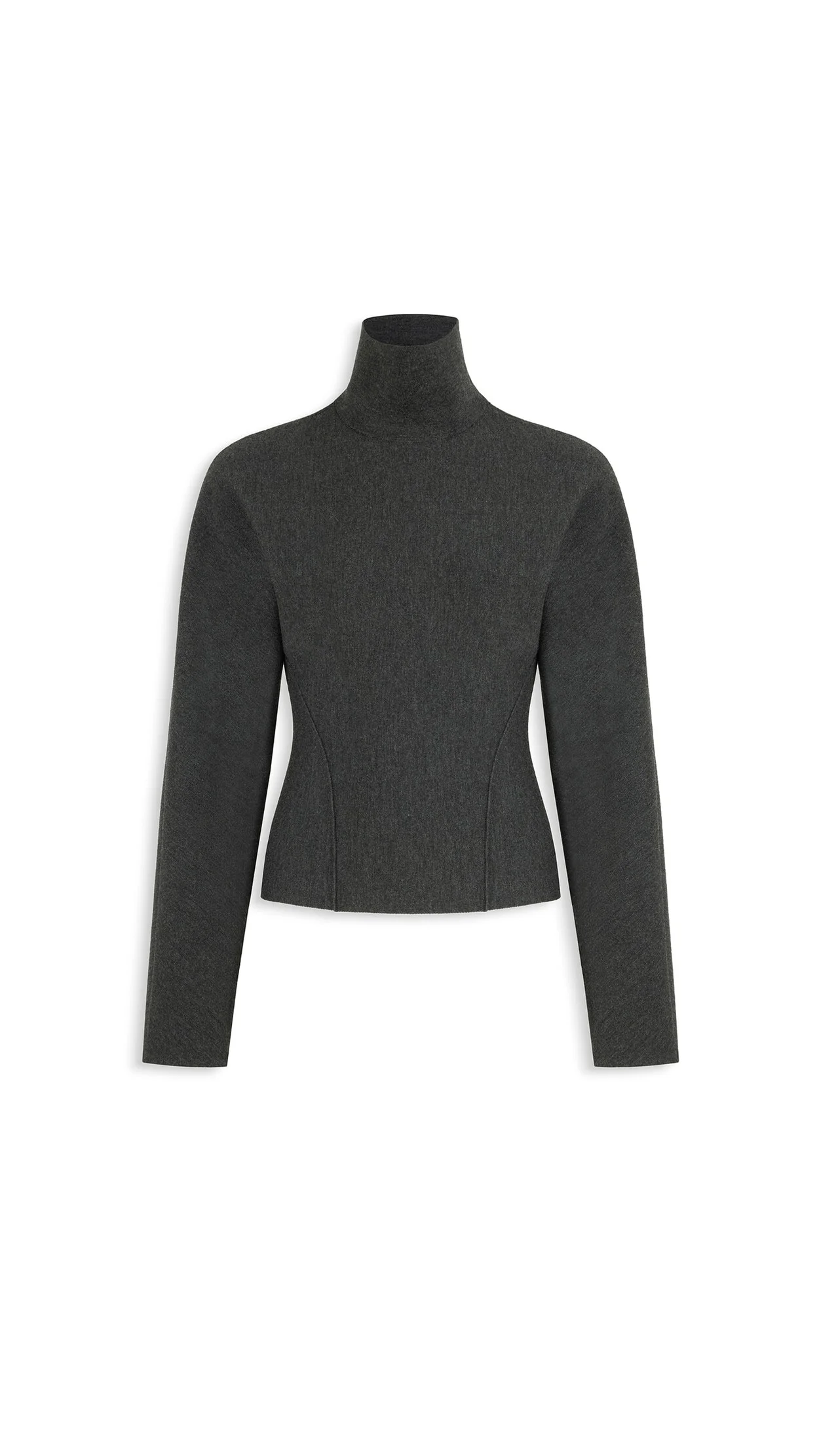 WOOL CINCHED JUMPER - 1