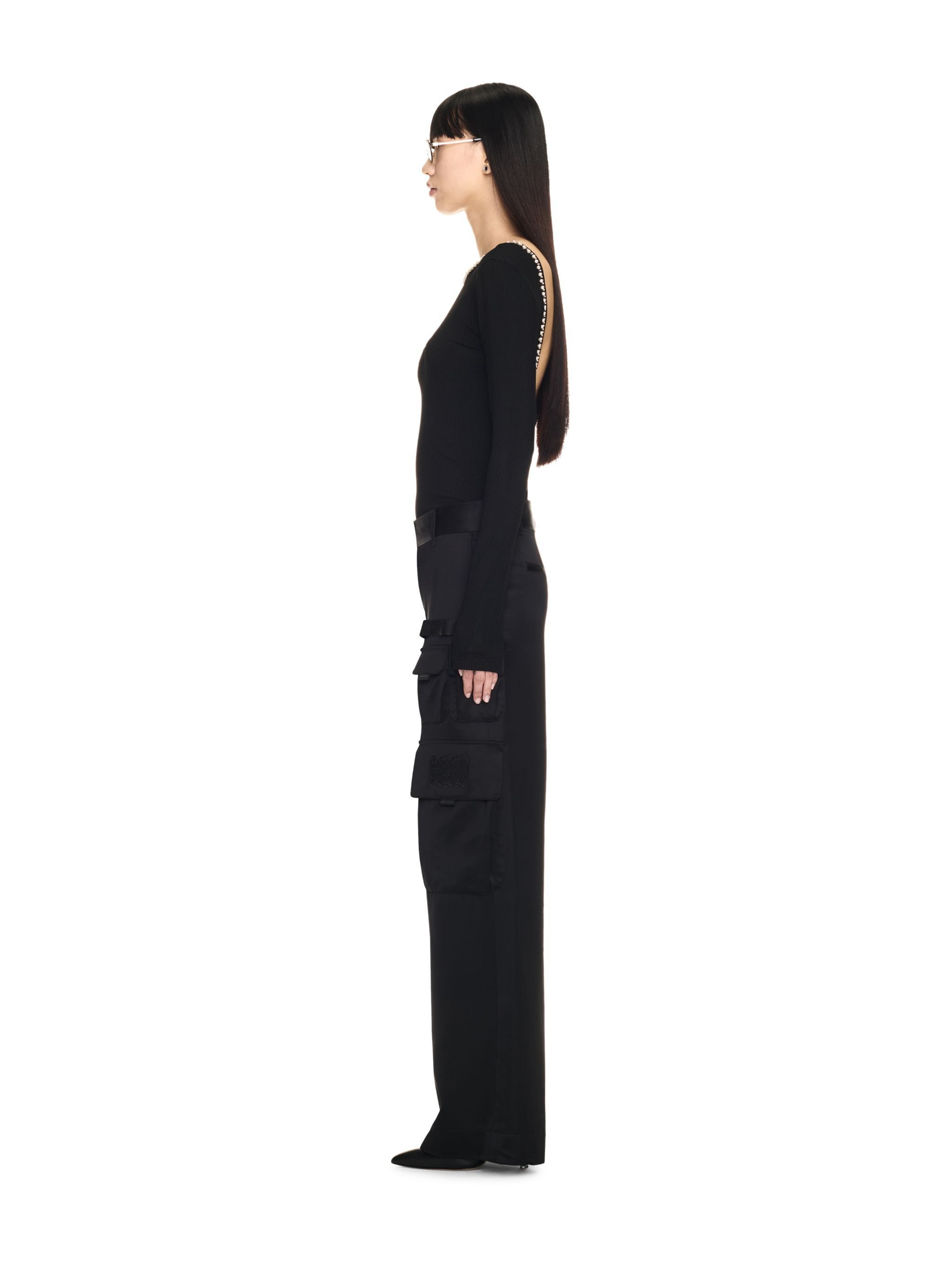 Light Rib Emb 20s L/s Top - 4