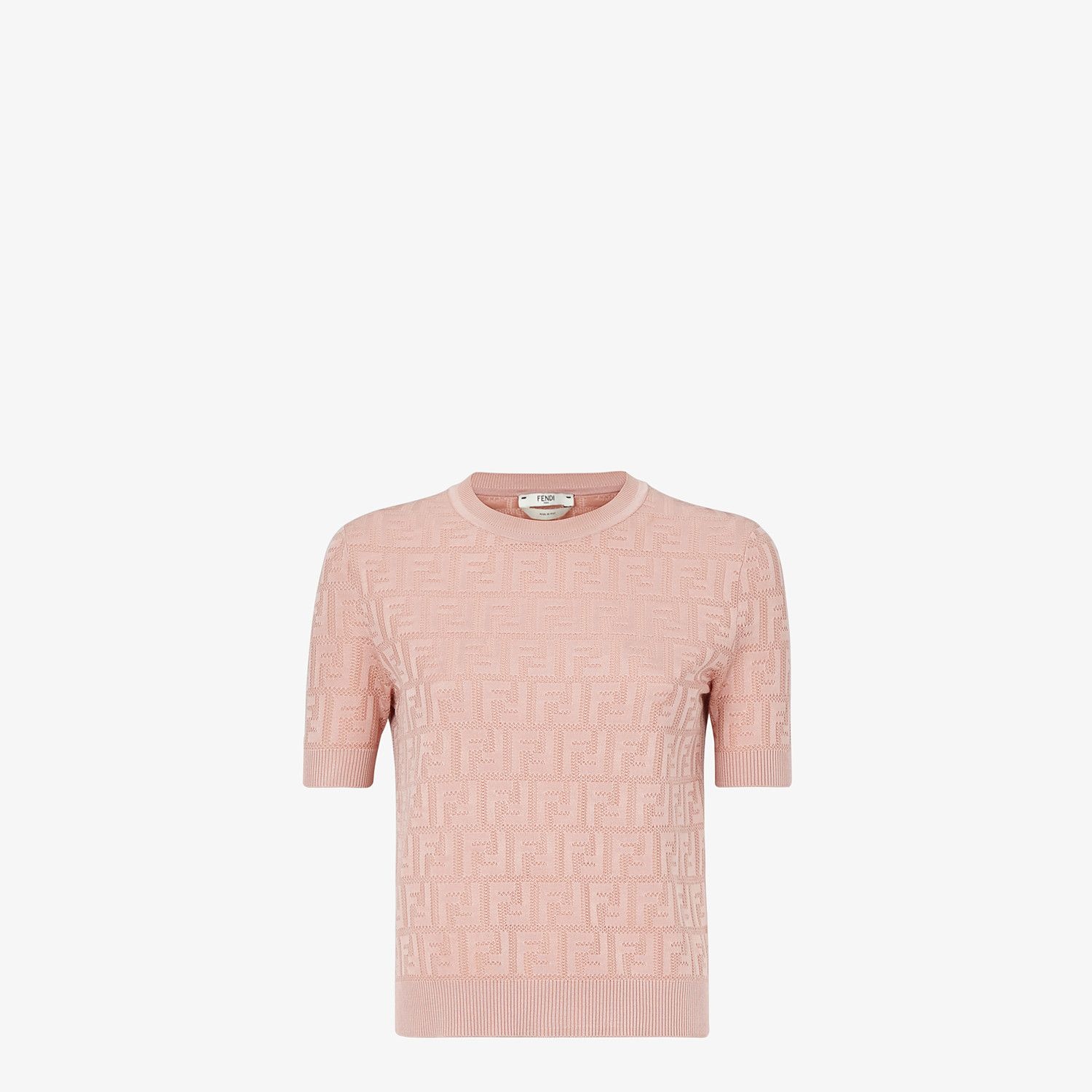 Pink viscose sweater - 1