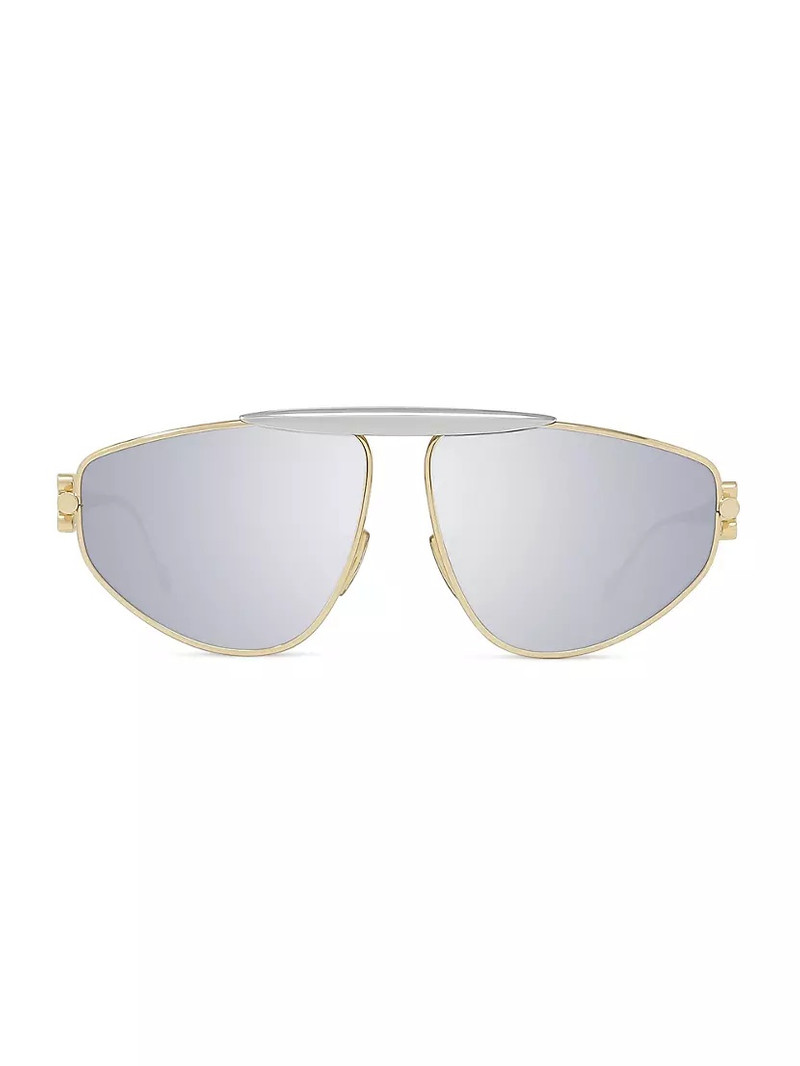Aviator Sunglasses Smoke Mirror - 1