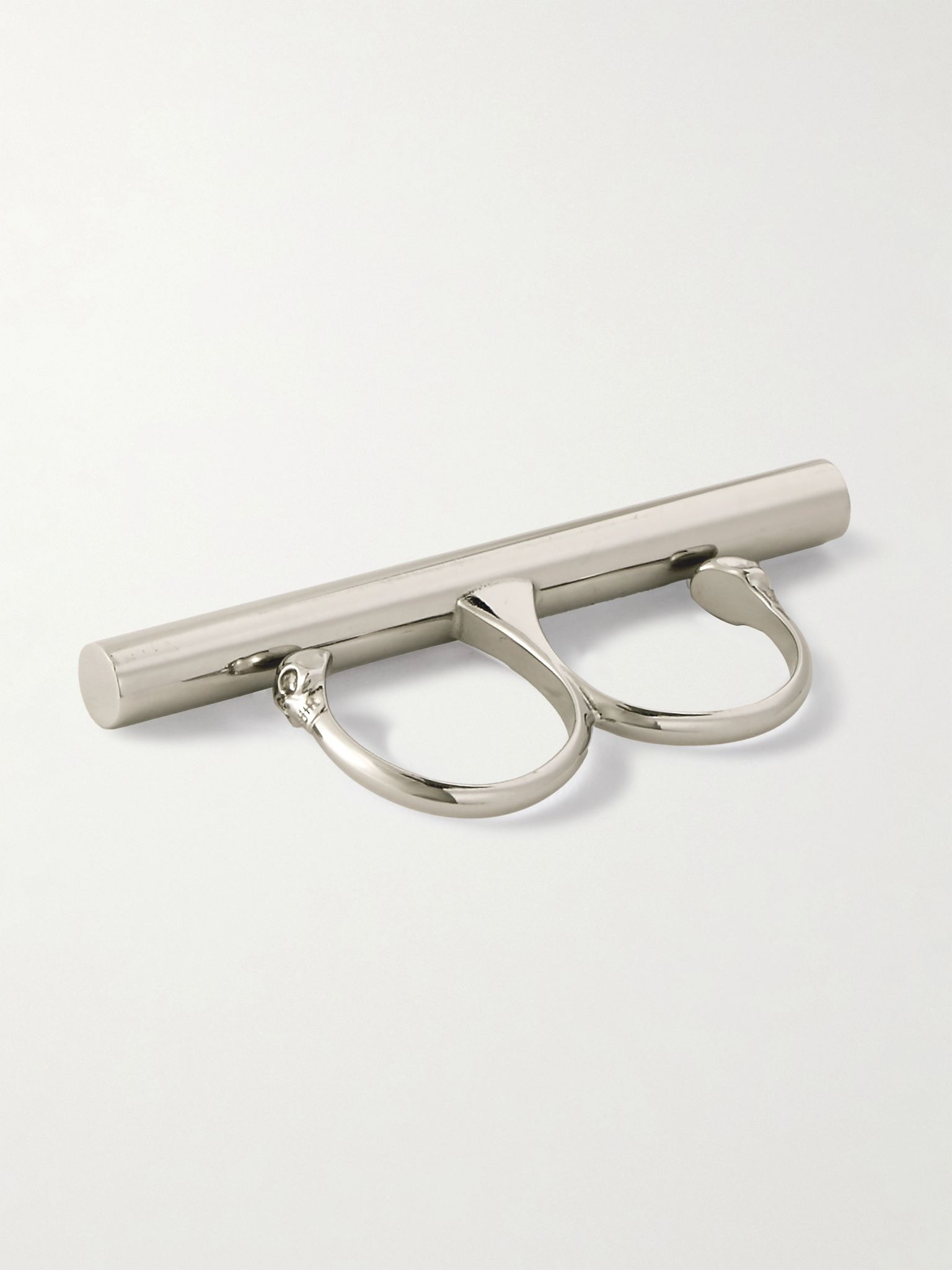 T-Bar' silver-tone ring Silver - 3