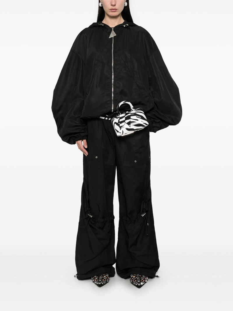 THE ATTICO The Attico Hooded Bomber Jacket outlook