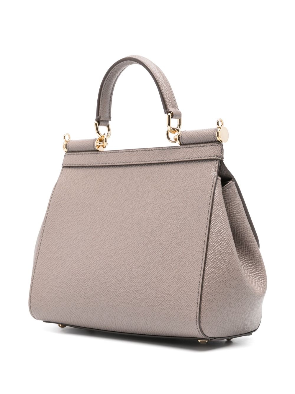 leather tote bag - 3
