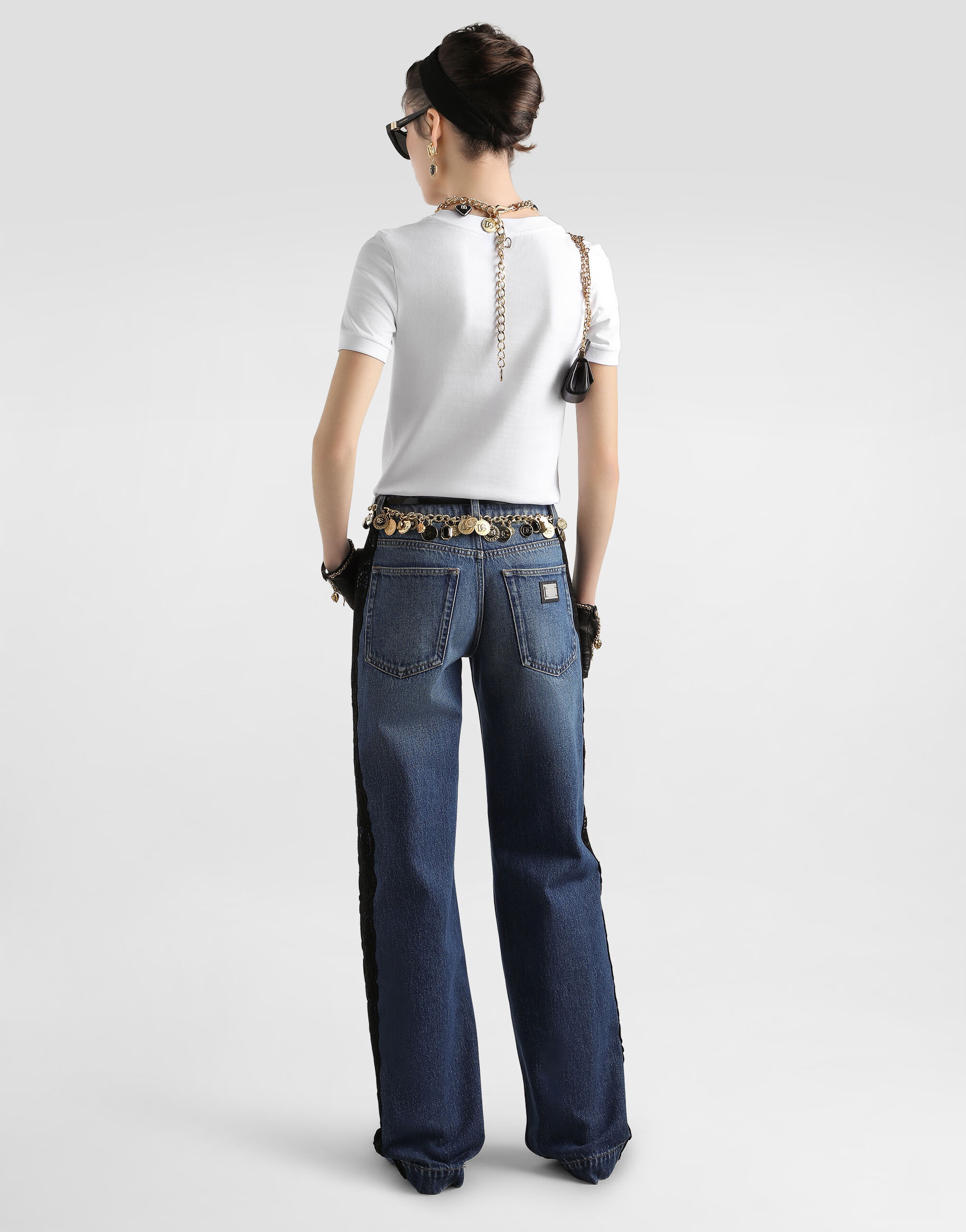 5-pocket denim trousers - 5