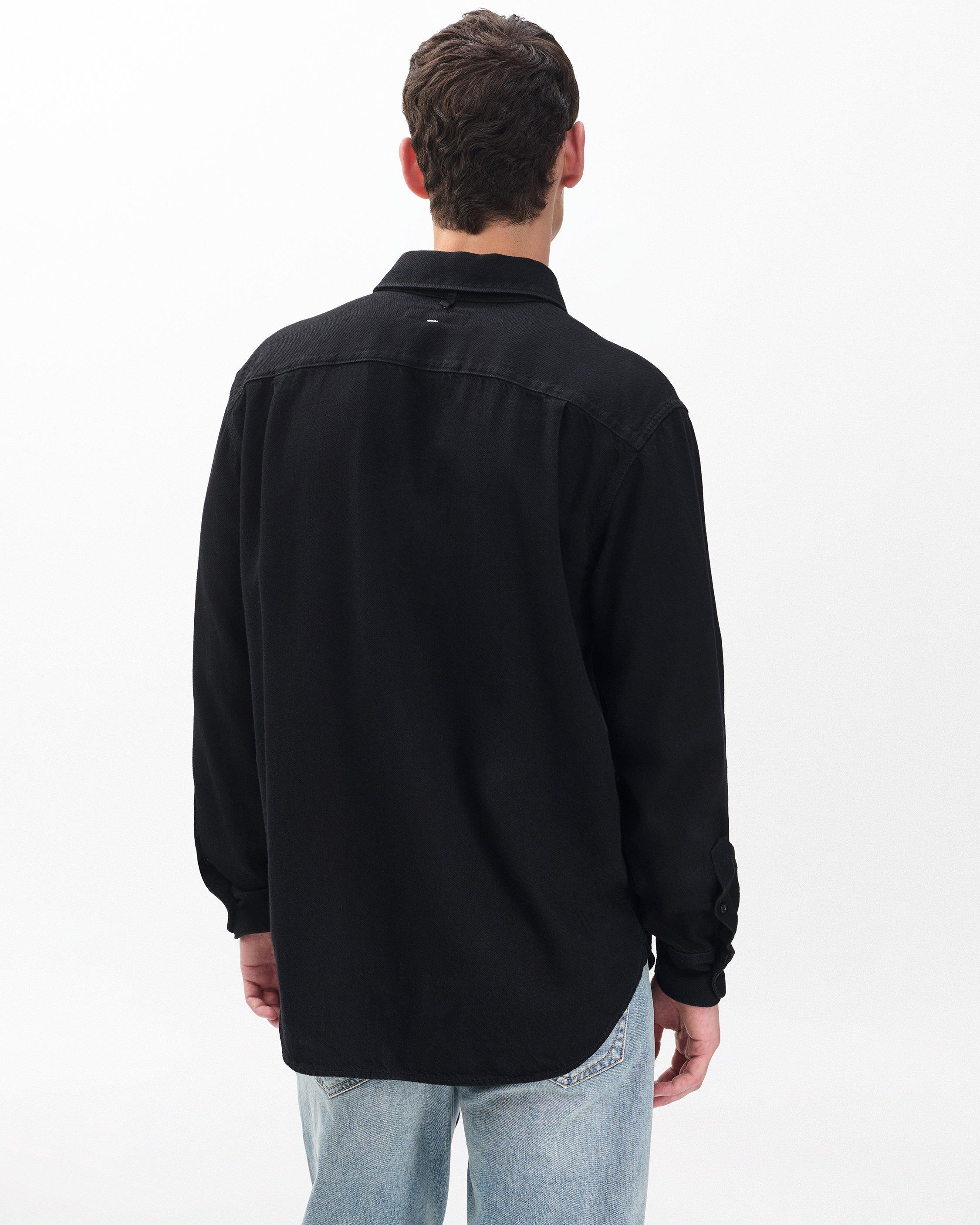 Finch Denim Shirt
Ultra Featherweight in Black - 5
