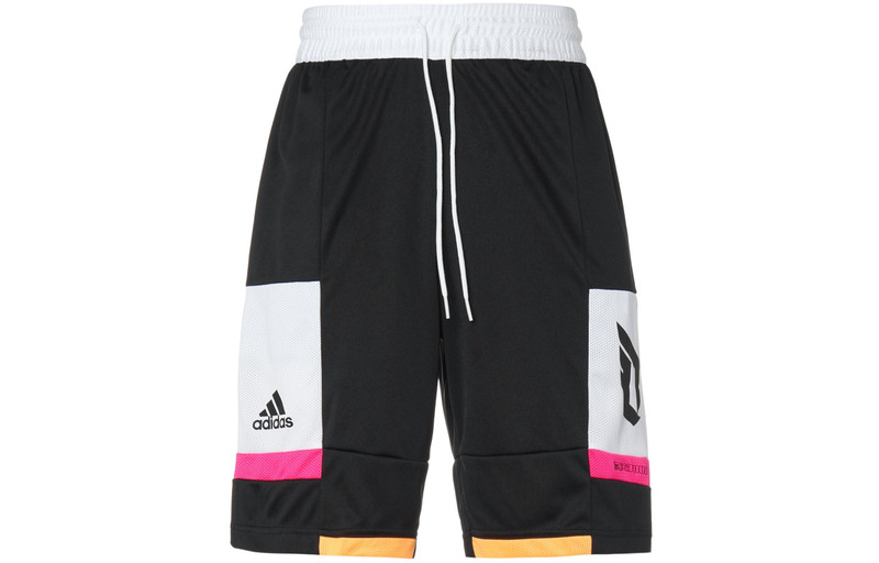 adidas adidas Dame Sp Short Basketball Shorts Black DZ0587 outlook