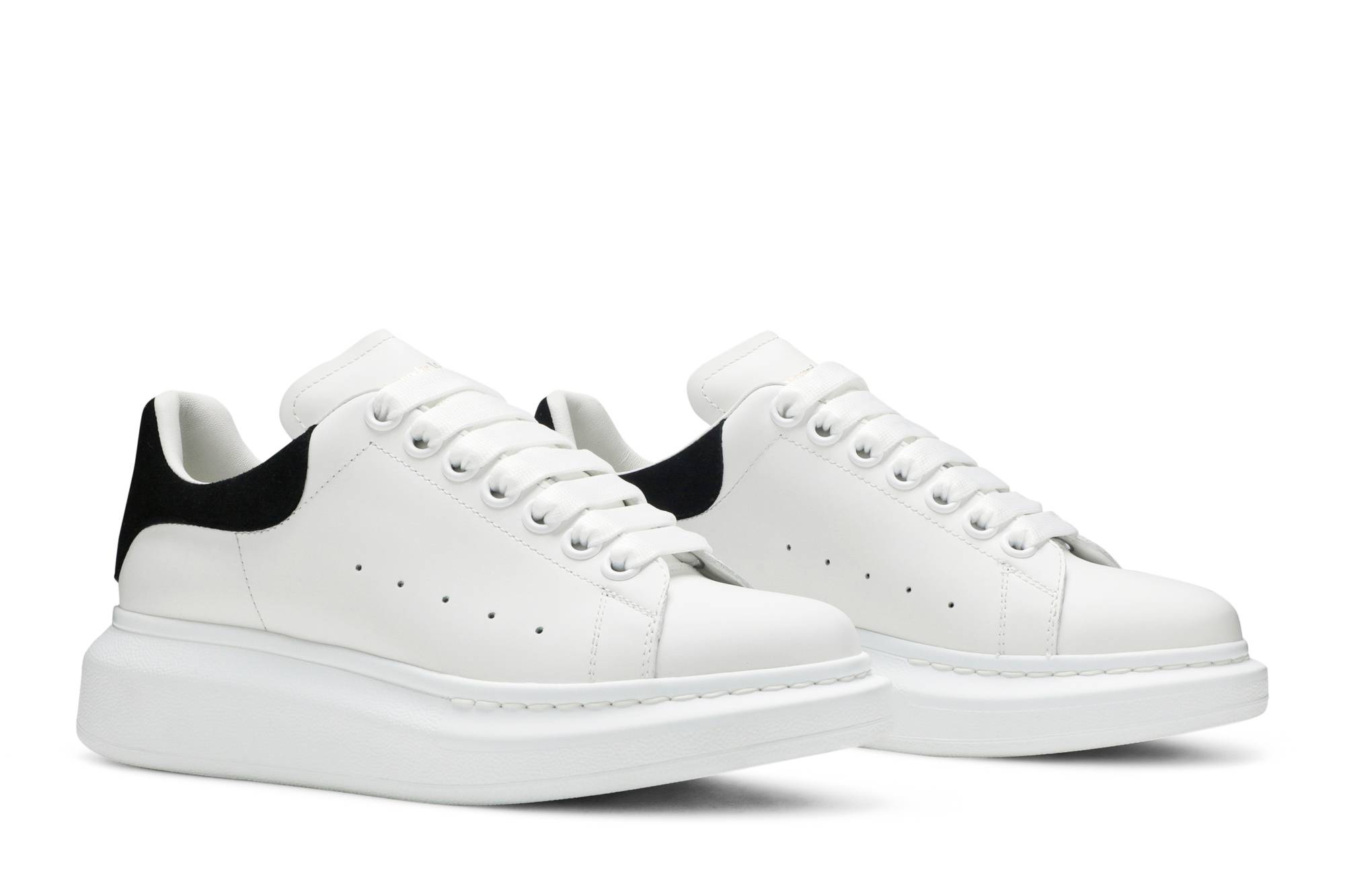 Alexander McQueen Wmns Oversized Sneaker 'White Black' 2019 - 8