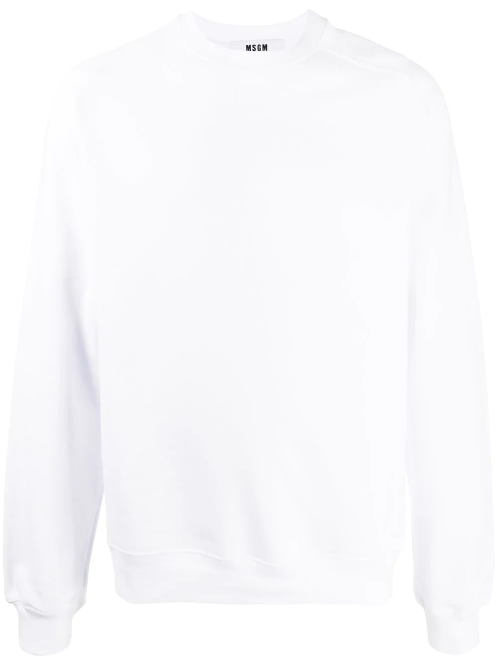 logo print sweatshirt - 1