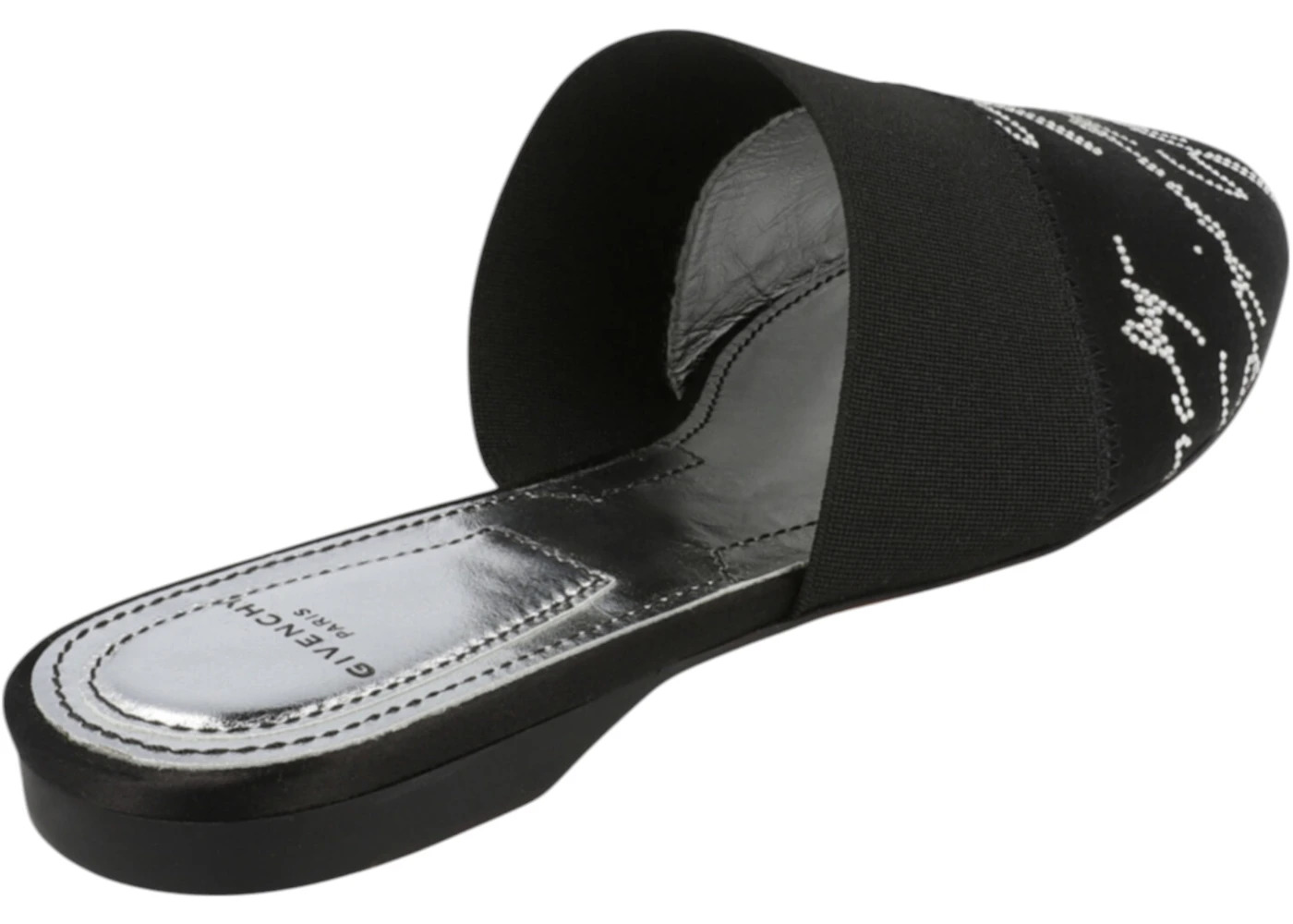 Givenchy Crystal Embellished Bedford Mules Black (Women's) - 3