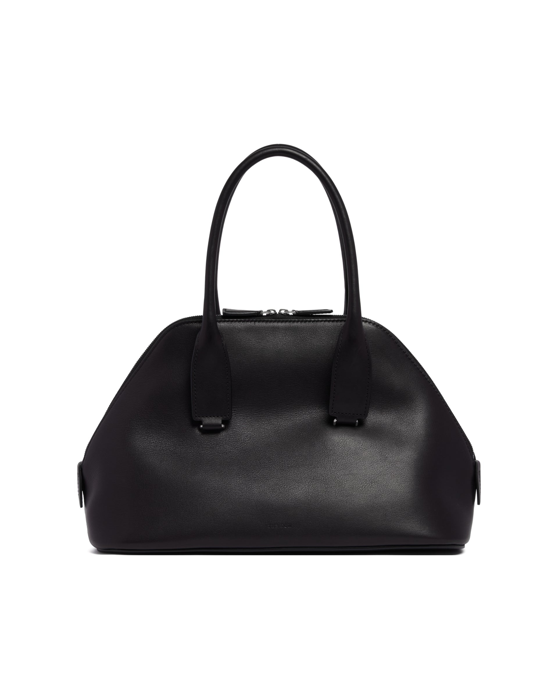 Black Devon Leather Bag - 7