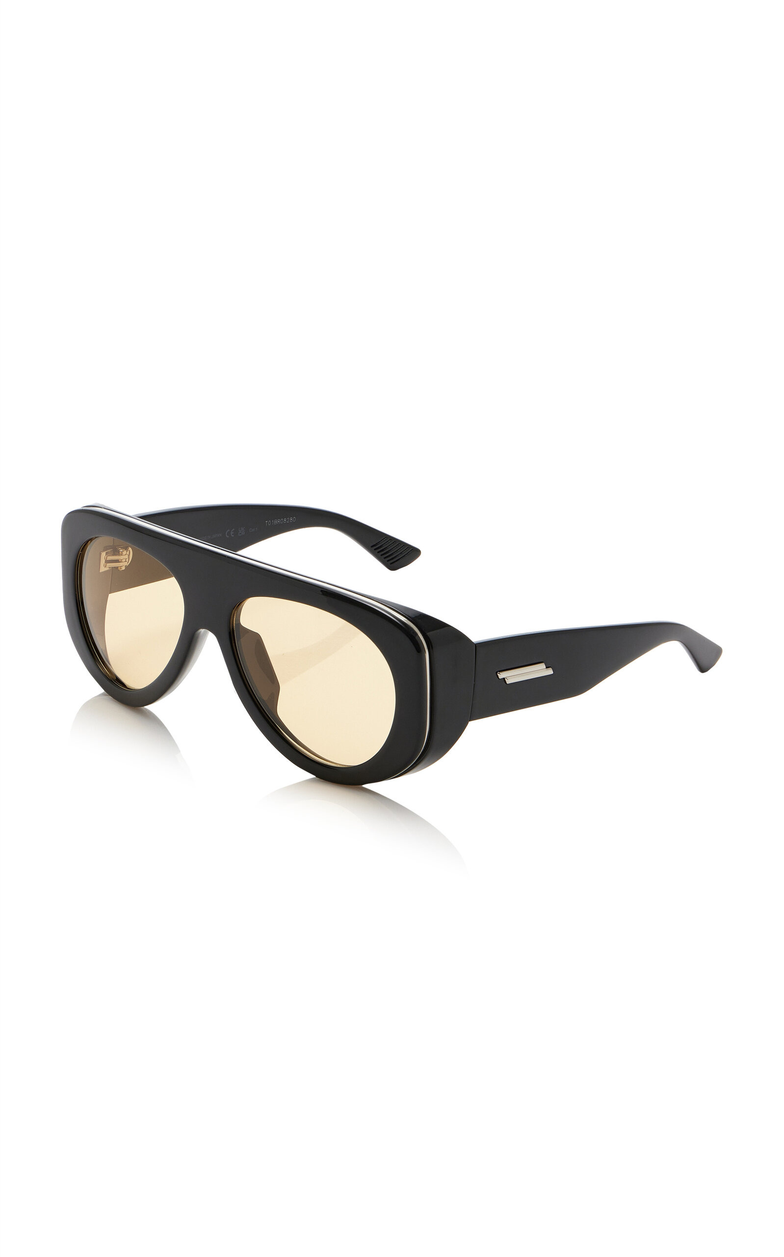 Osservatorio Pilot-Frame Acetate Sunglasses black - 4